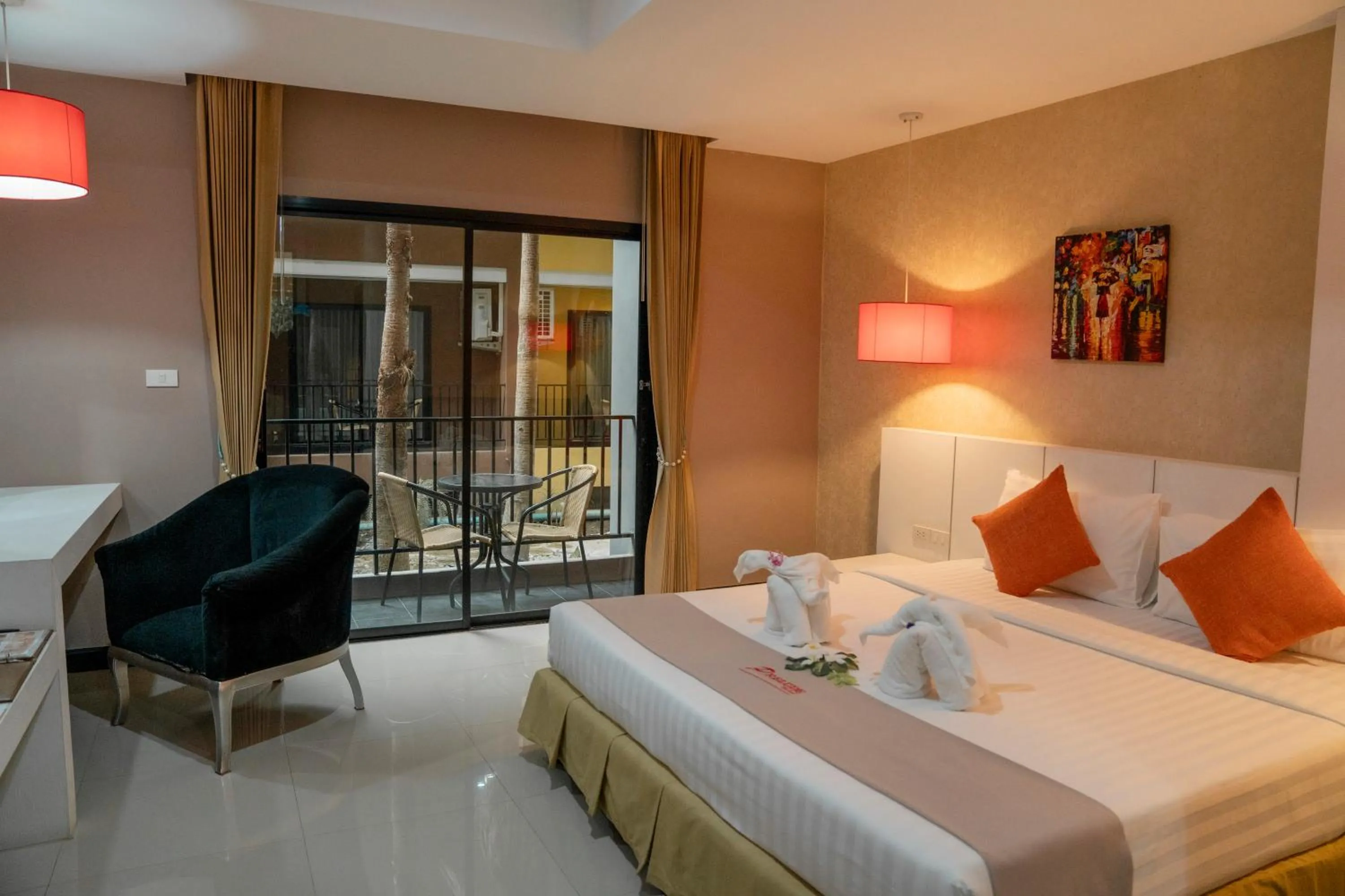 Bed in Prelude Hotel