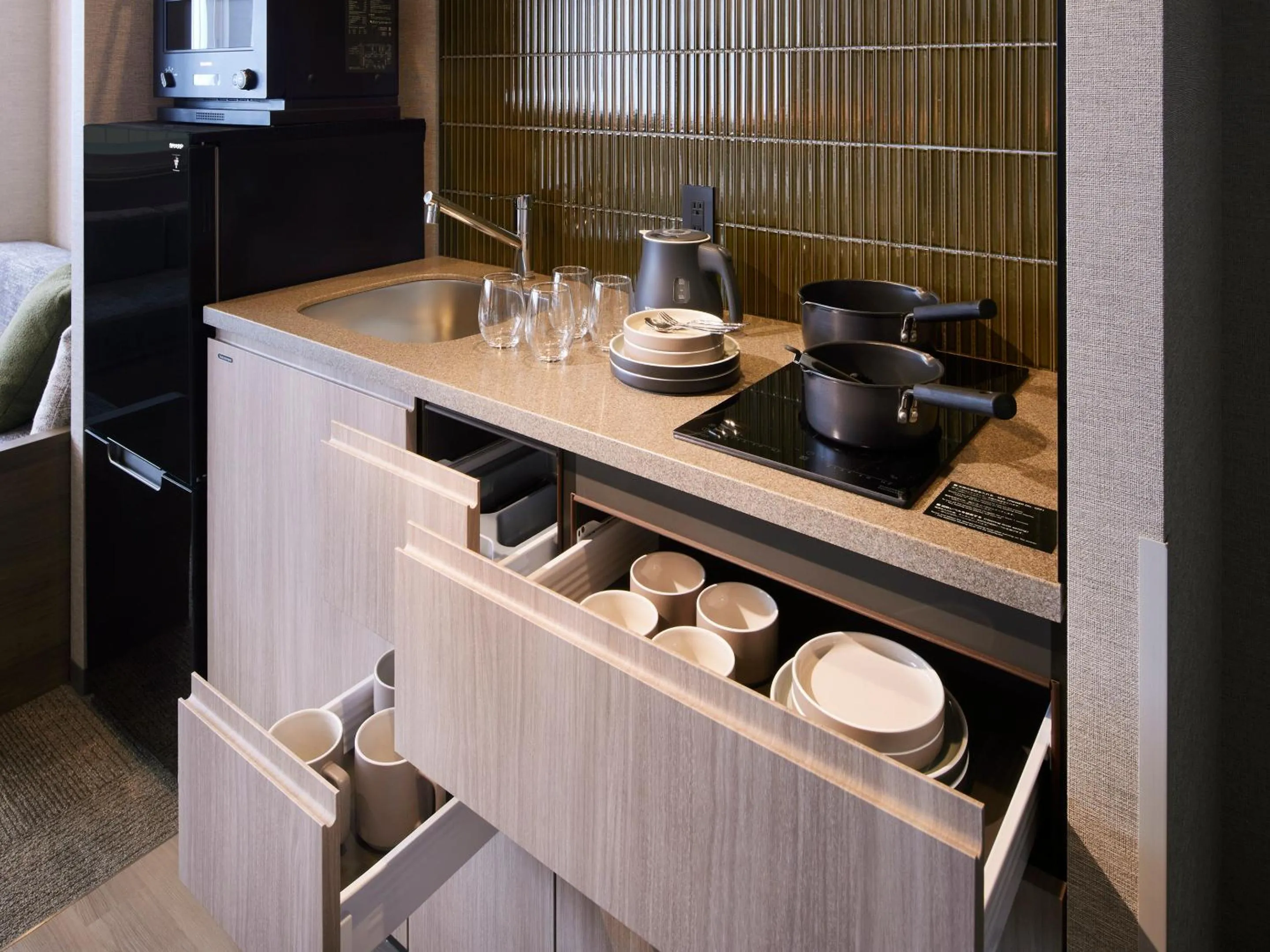 Kitchen or kitchenette in Minn Shijo Omiya