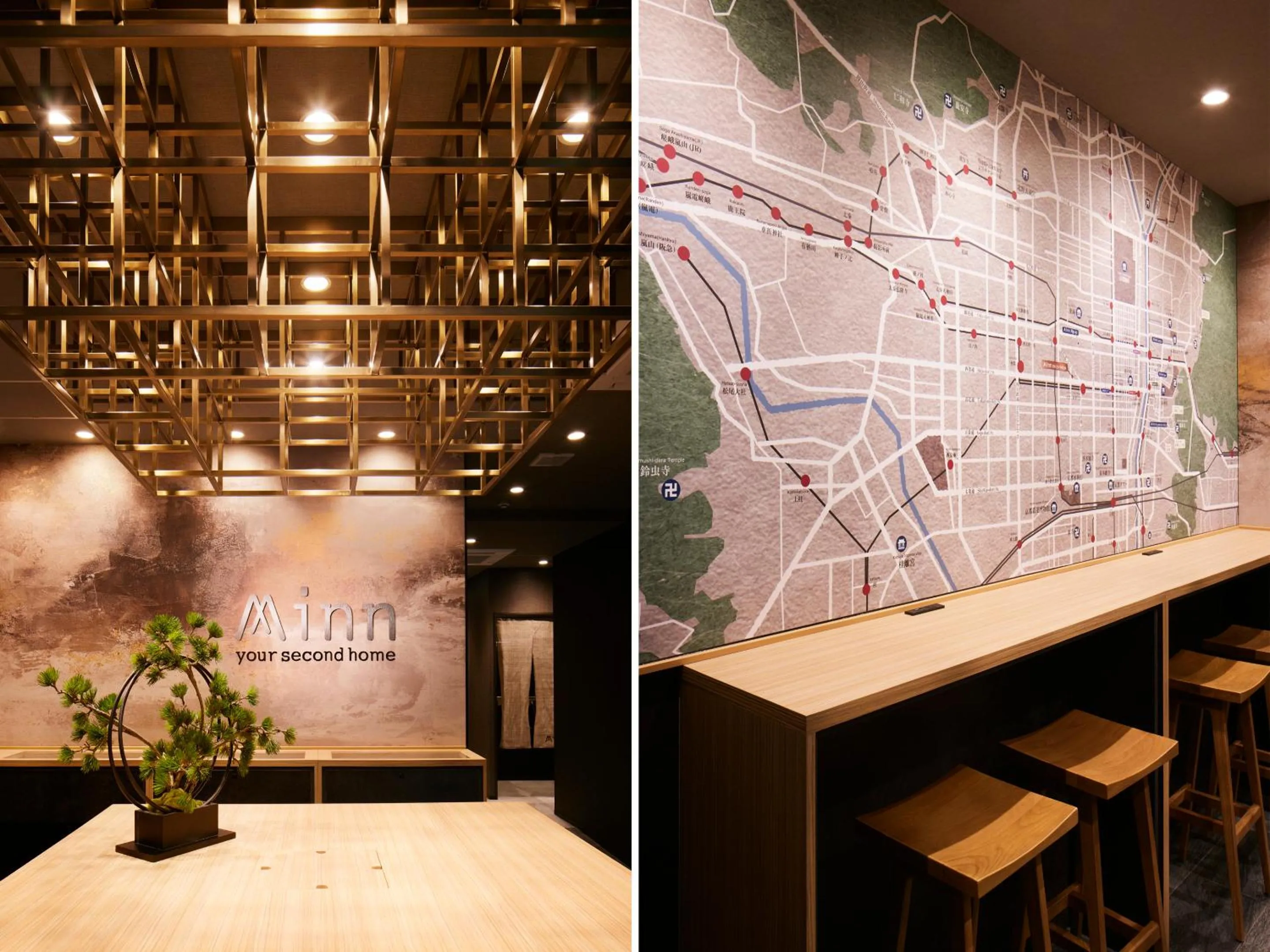 Lobby or reception in Minn Shijo Omiya