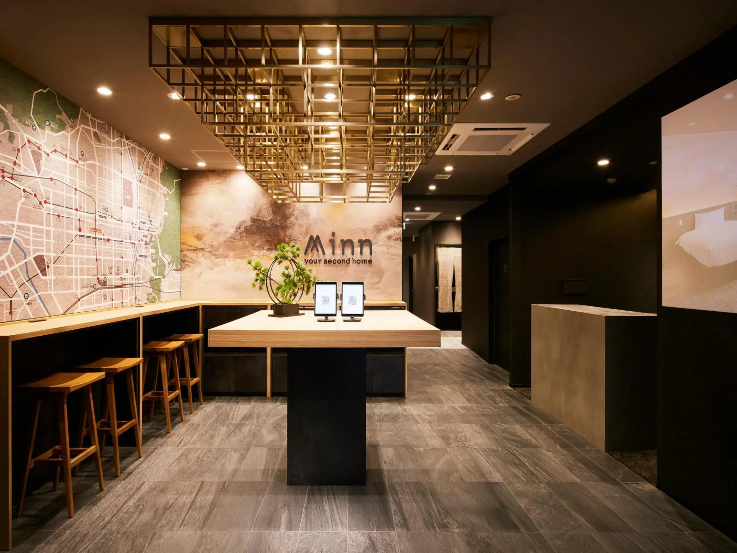 Lobby or reception in Minn Shijo Omiya Lobby or reception in Minn Shijo Omiya