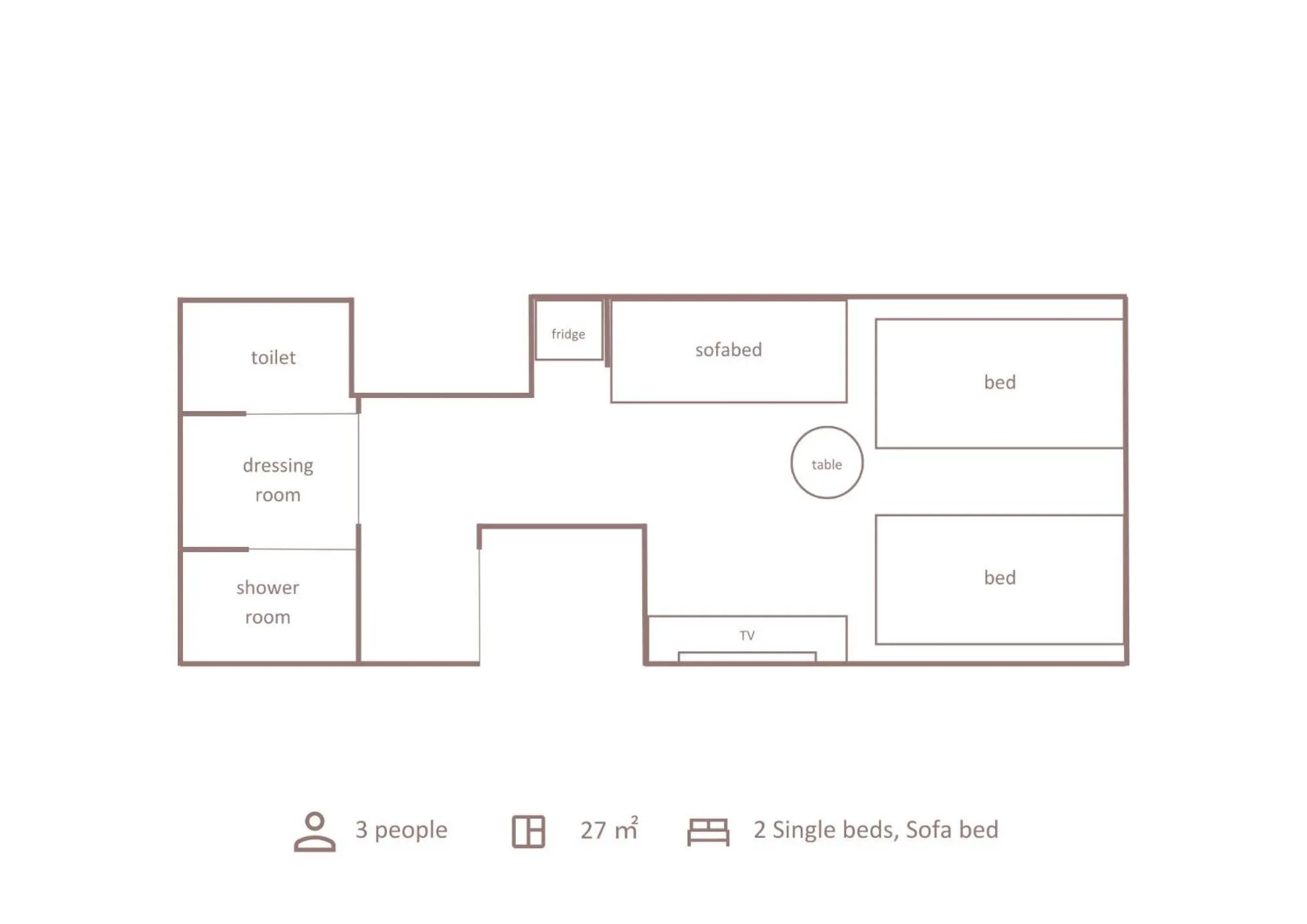 Floor plan in Minn Shijo Omiya