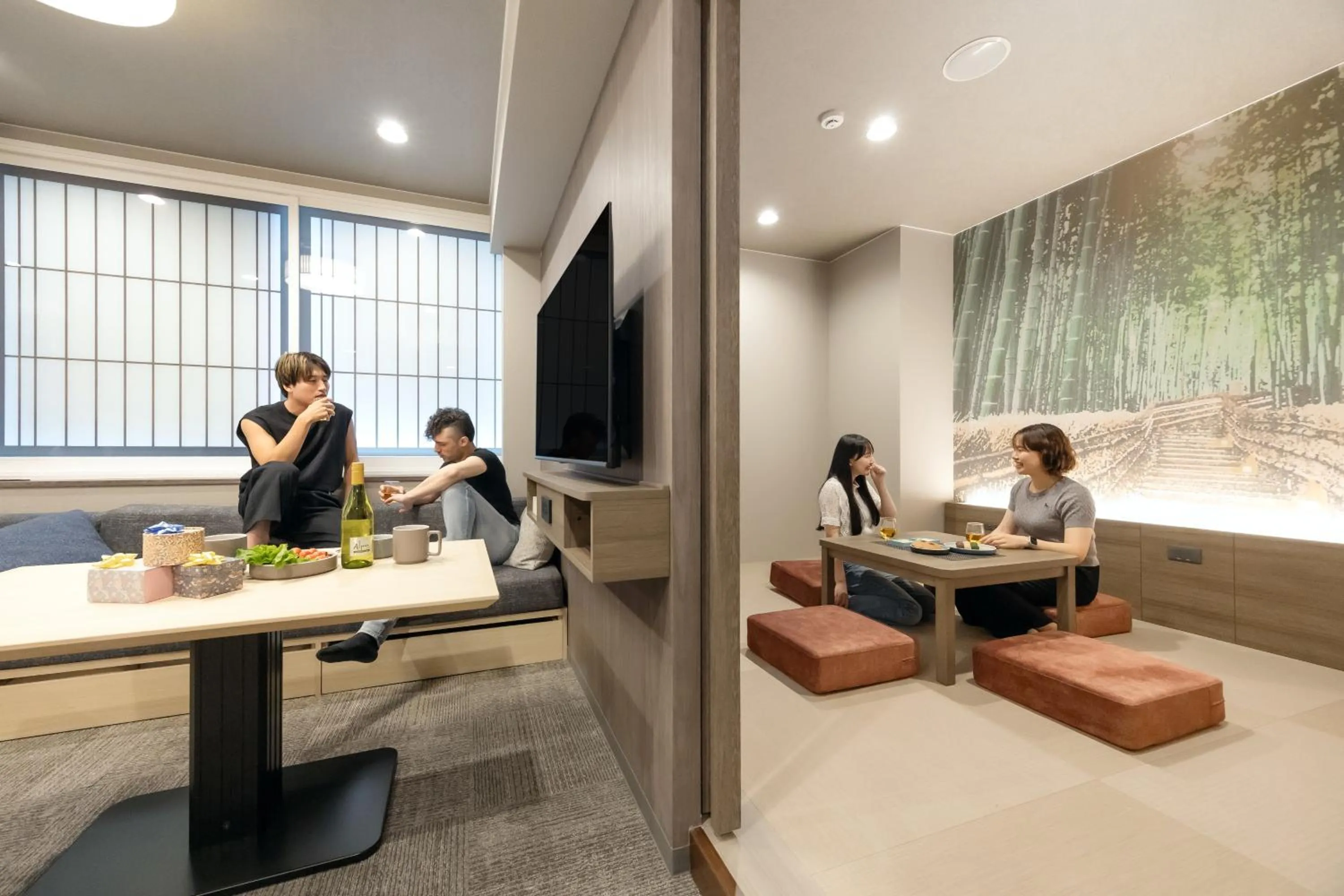 Bedroom in Minn Shijo Omiya