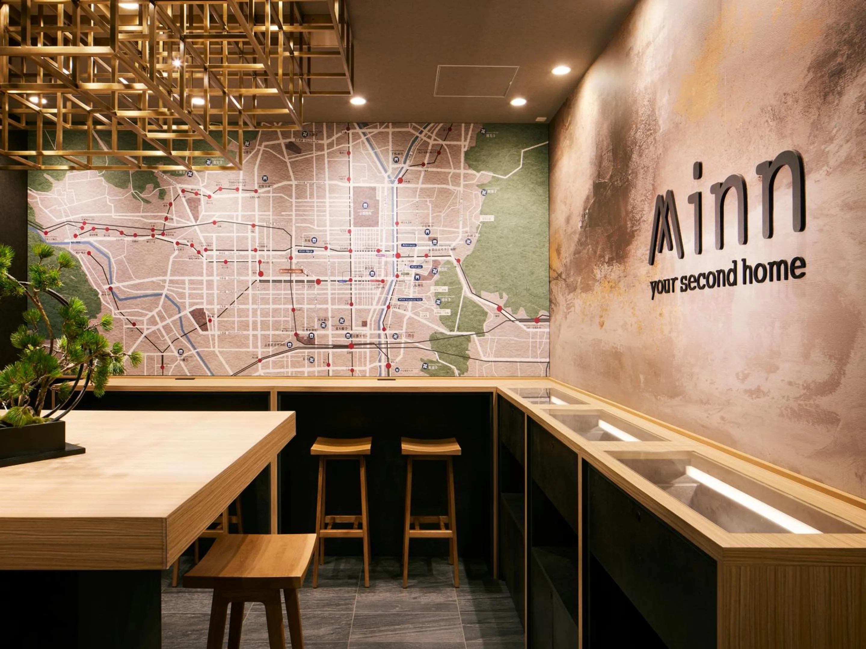 Lobby or reception in Minn Shijo Omiya