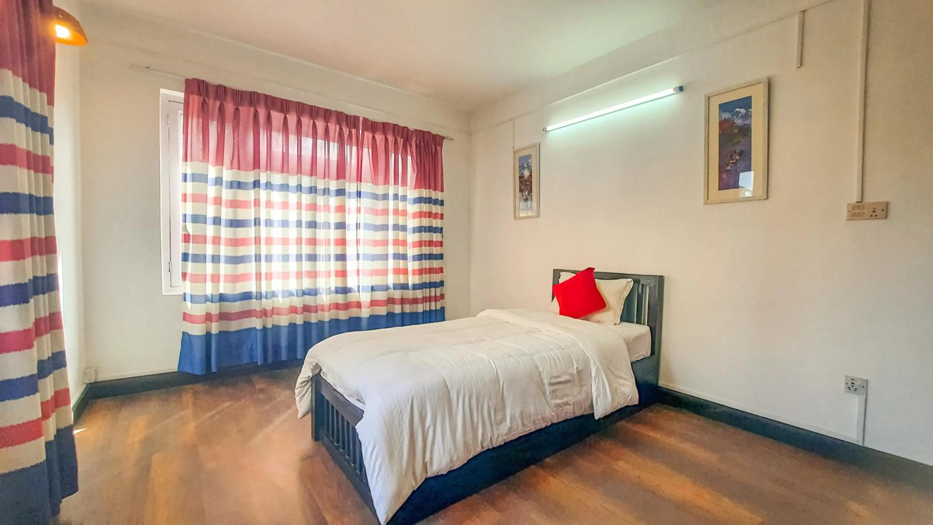 Bed in Cocina Mitho Chha BNB