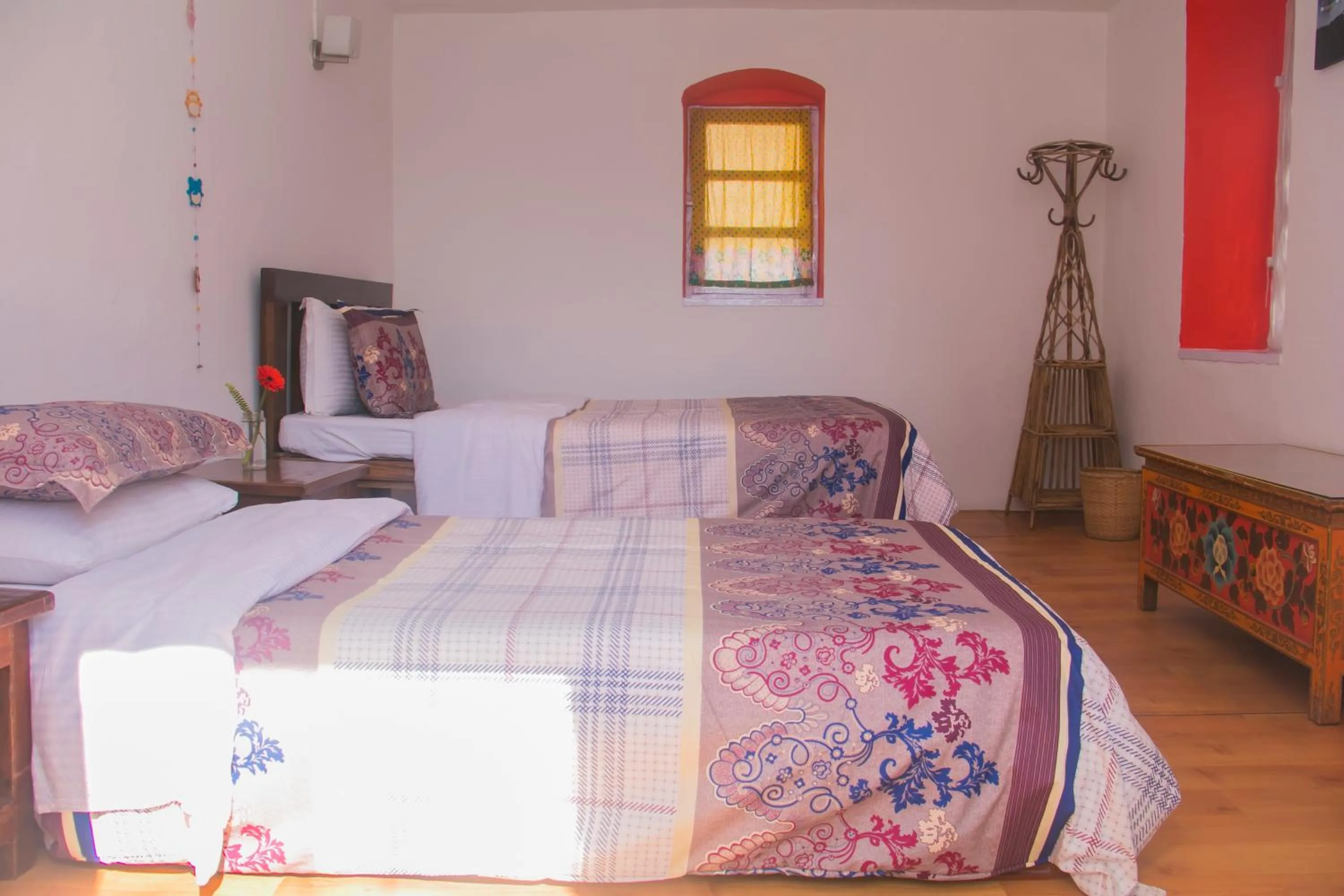 Bed in Cocina Mitho Chha BNB