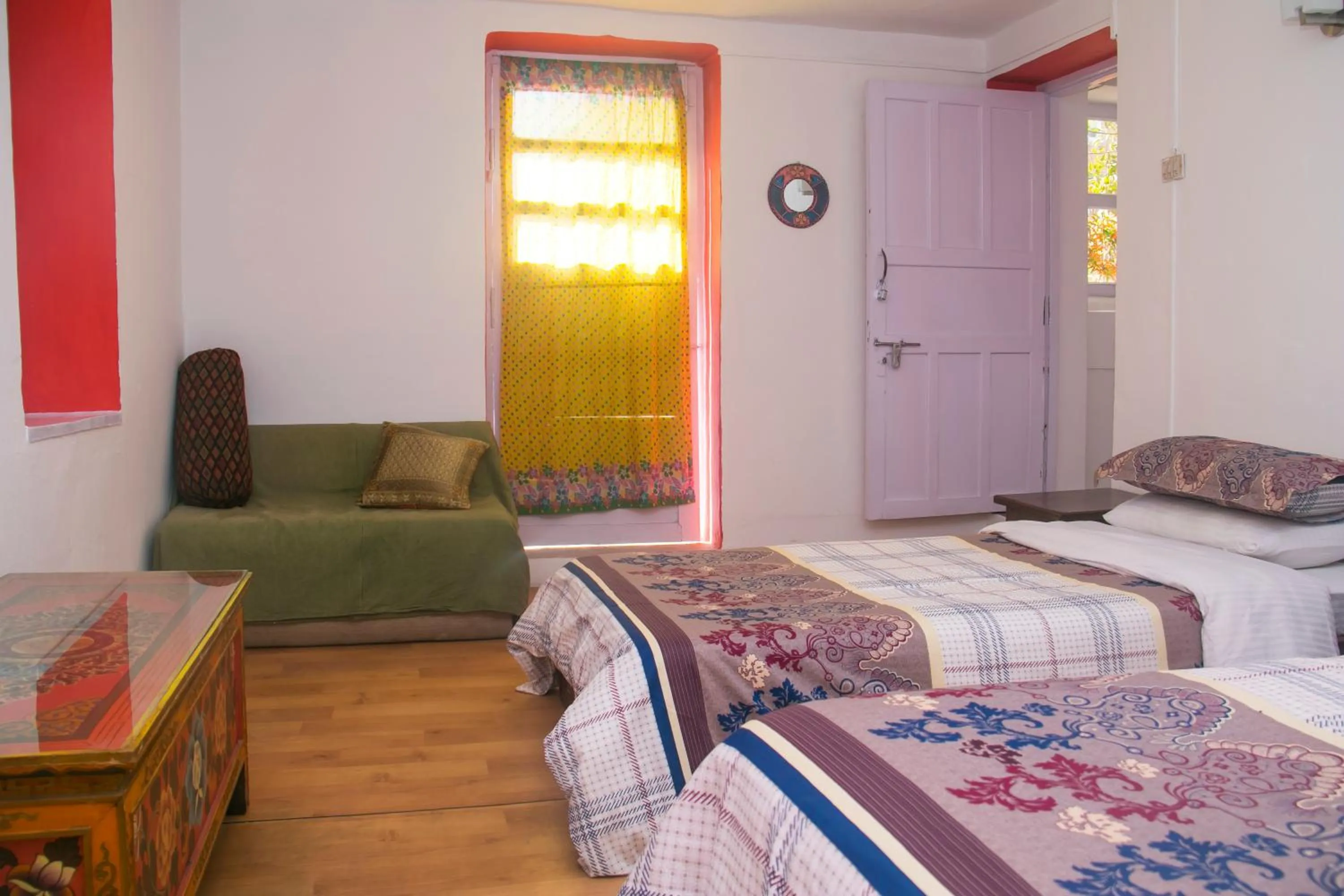 Bed in Cocina Mitho Chha BNB