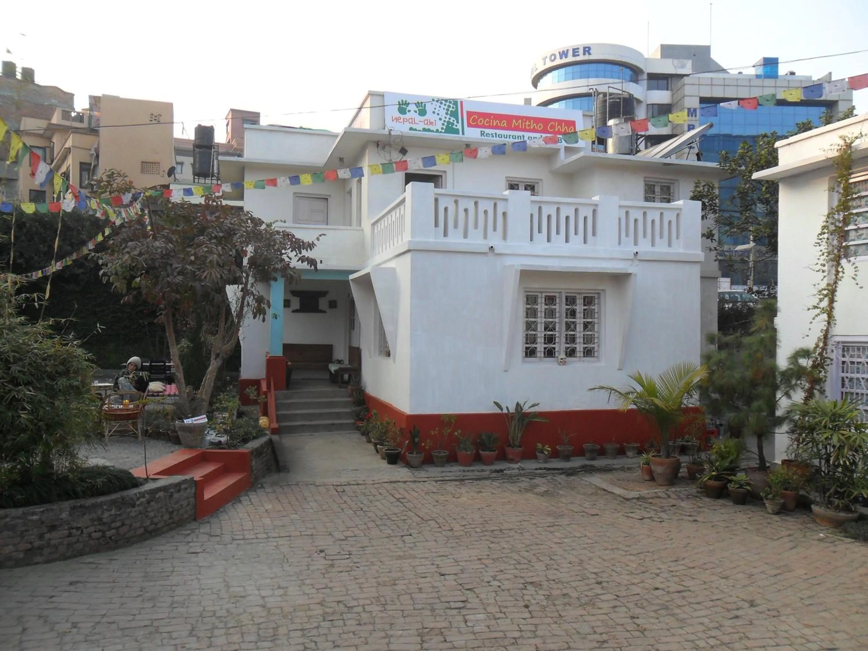 Property building in Cocina Mitho Chha BNB