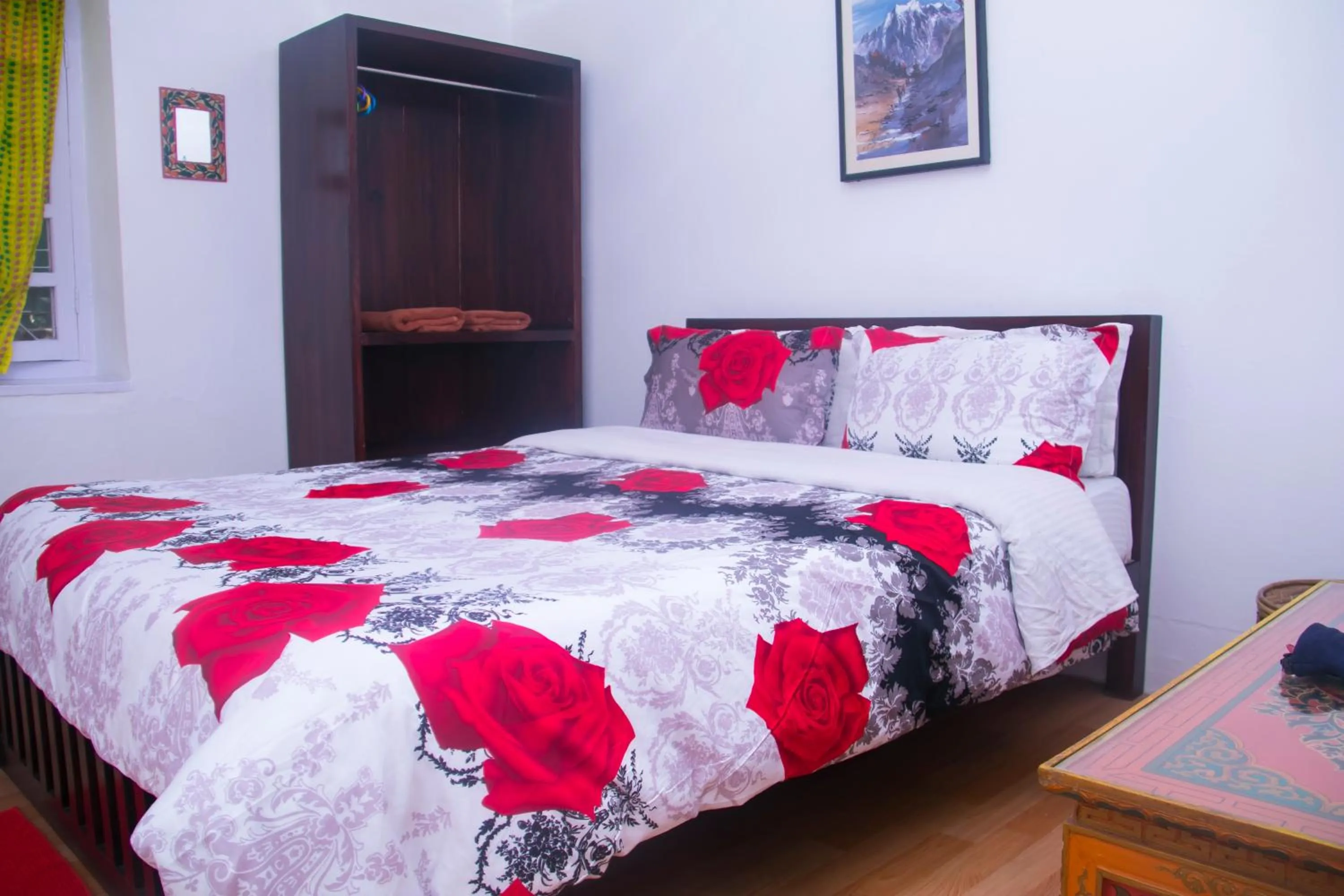 Bed in Cocina Mitho Chha BNB