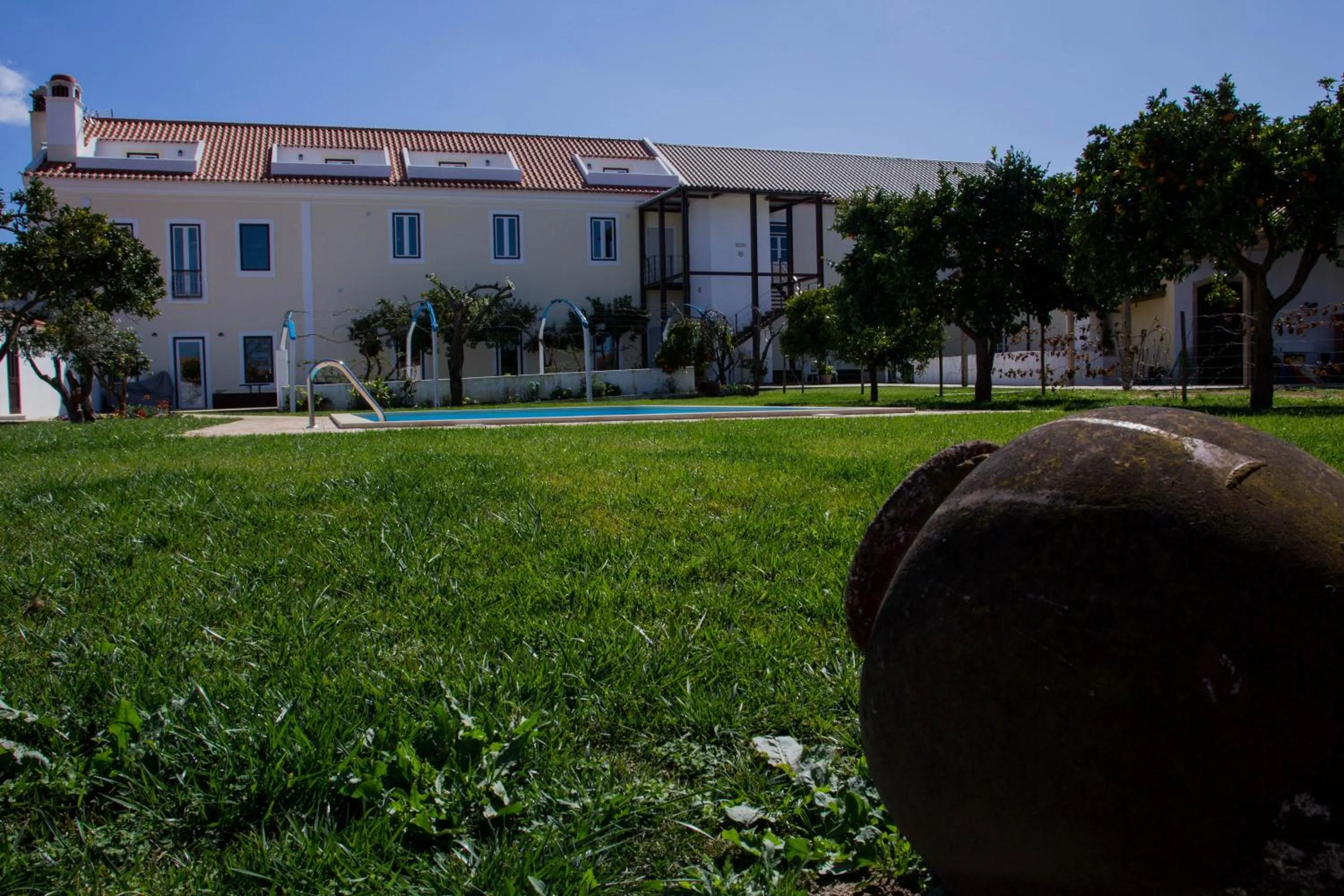 Garden view in Casas da Moagem