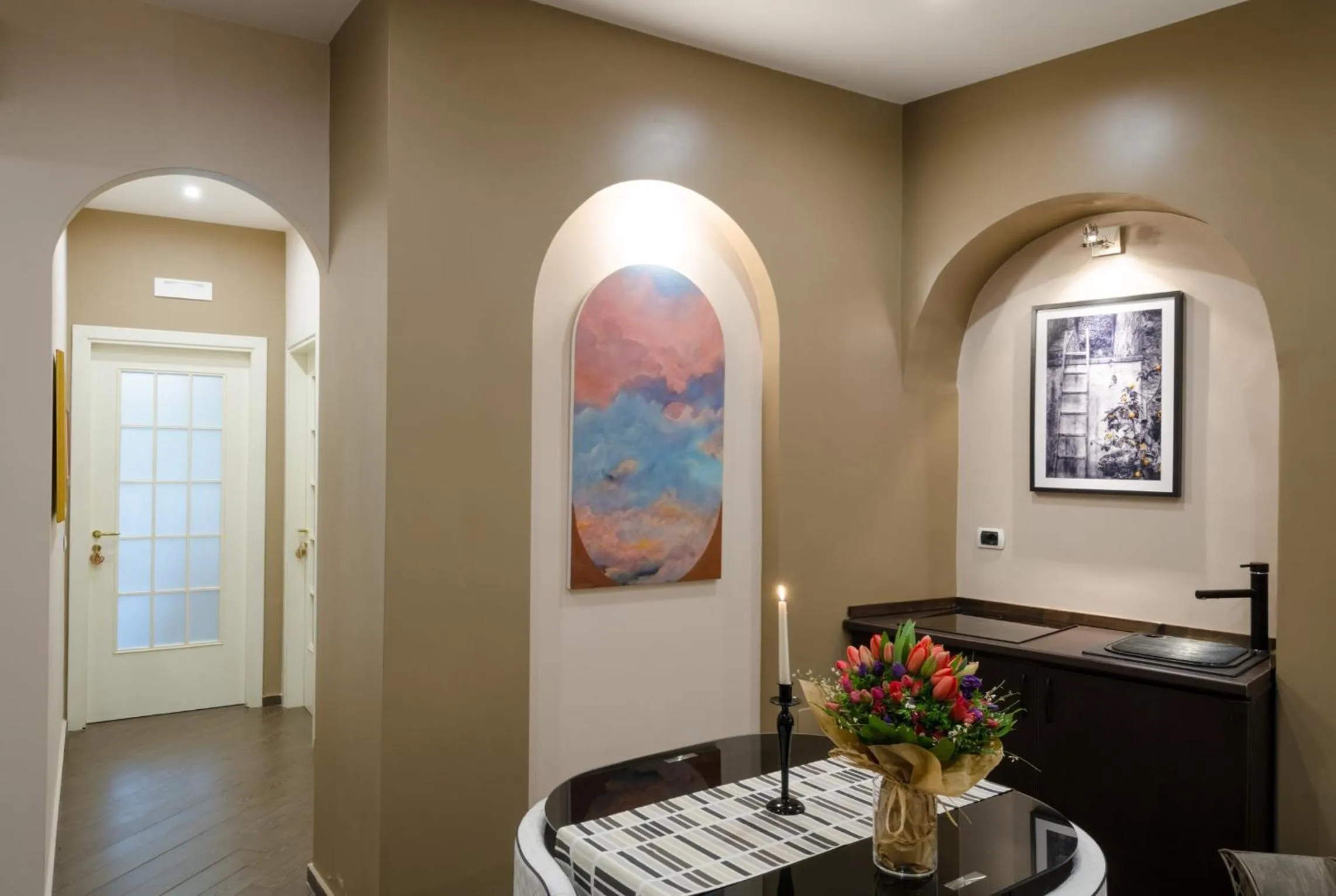 Kitchen or kitchenette in B&B Civico Cinque