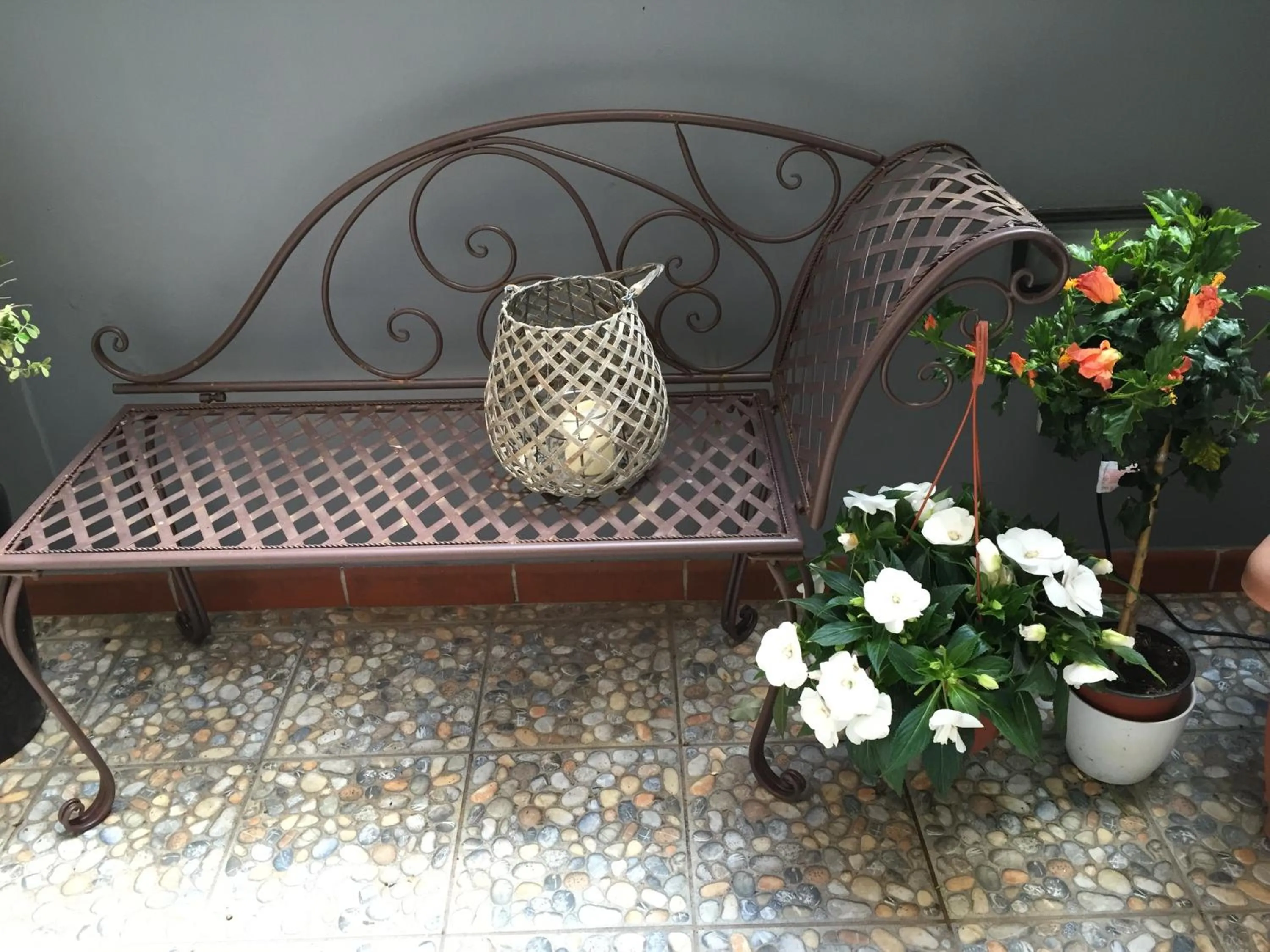 Garden view in B&B Civico Cinque