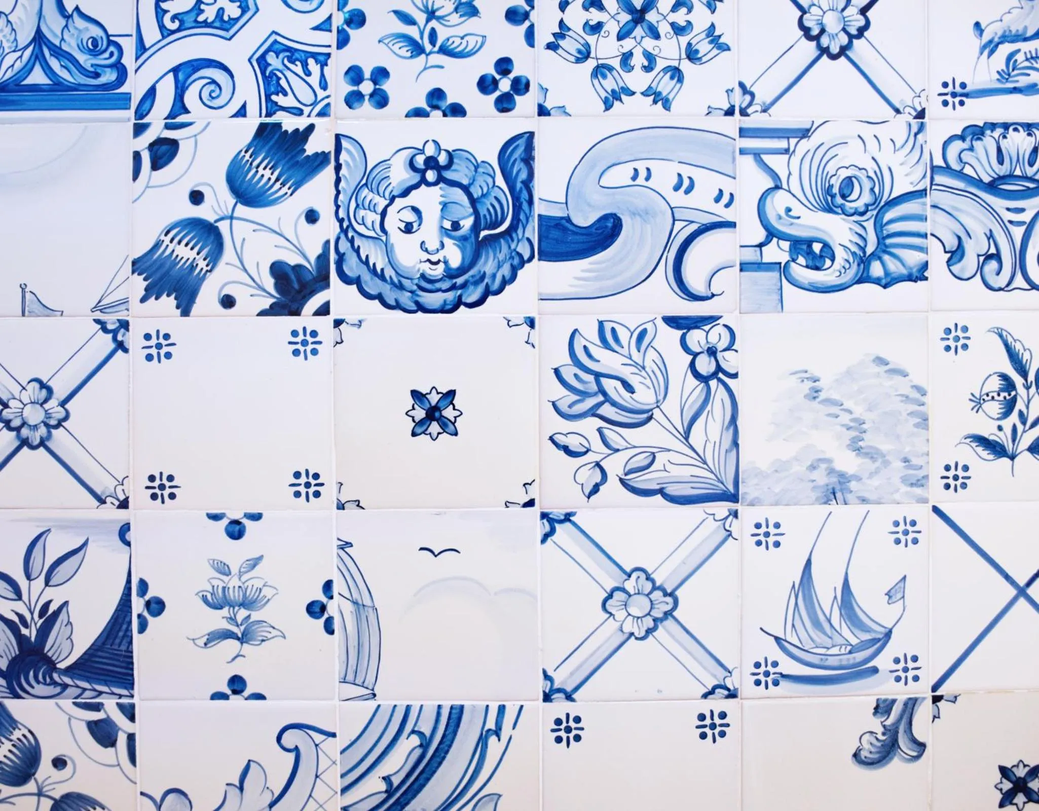 Decorative detail in Rossio Apartments