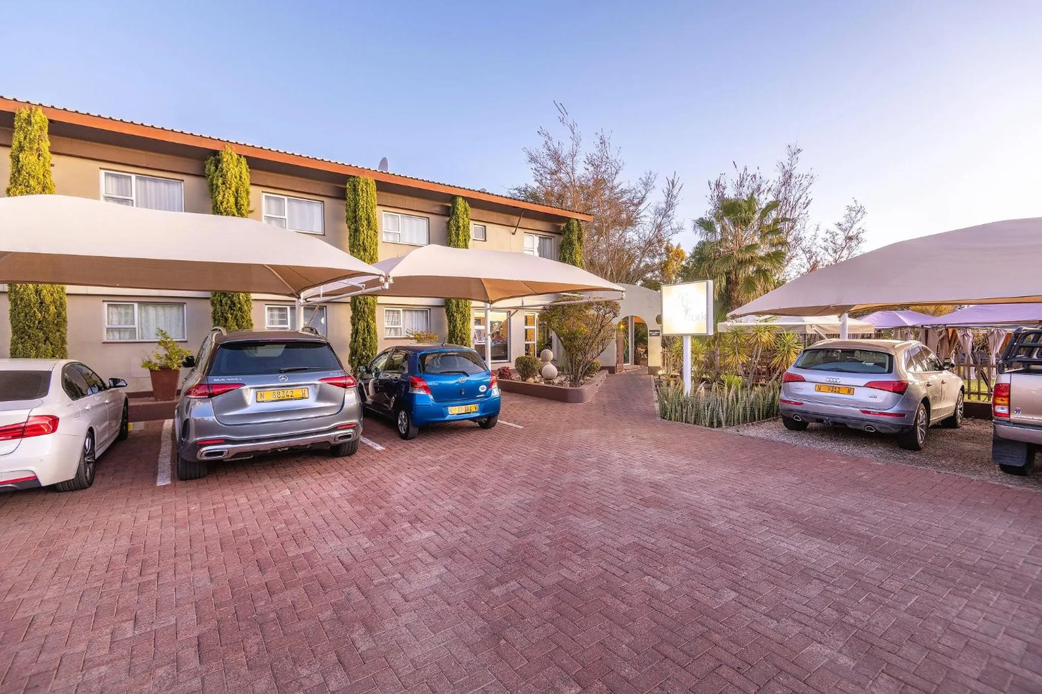 Property building in Auas City Hotel