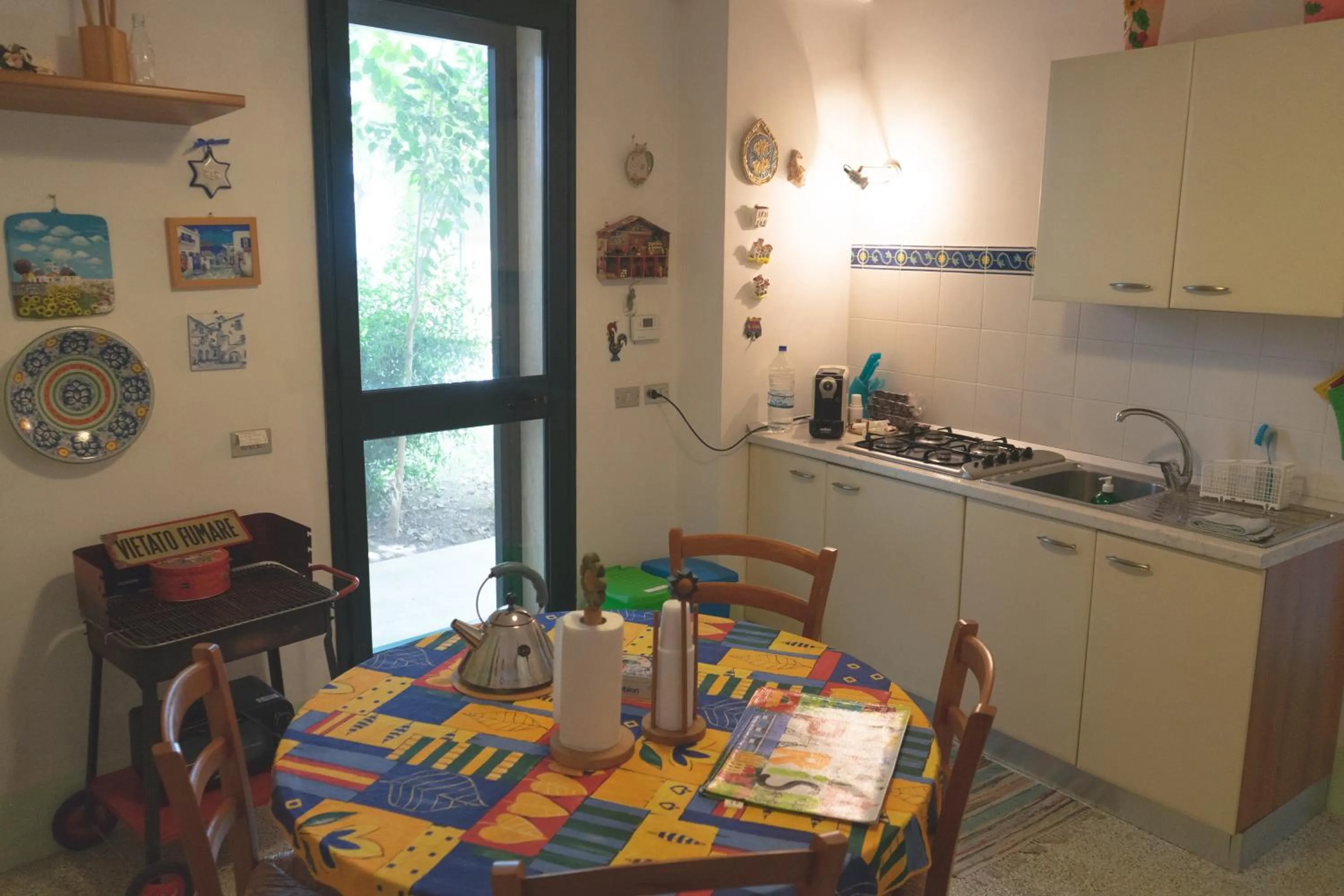 Kitchen or kitchenette in Donn'Anna B&B