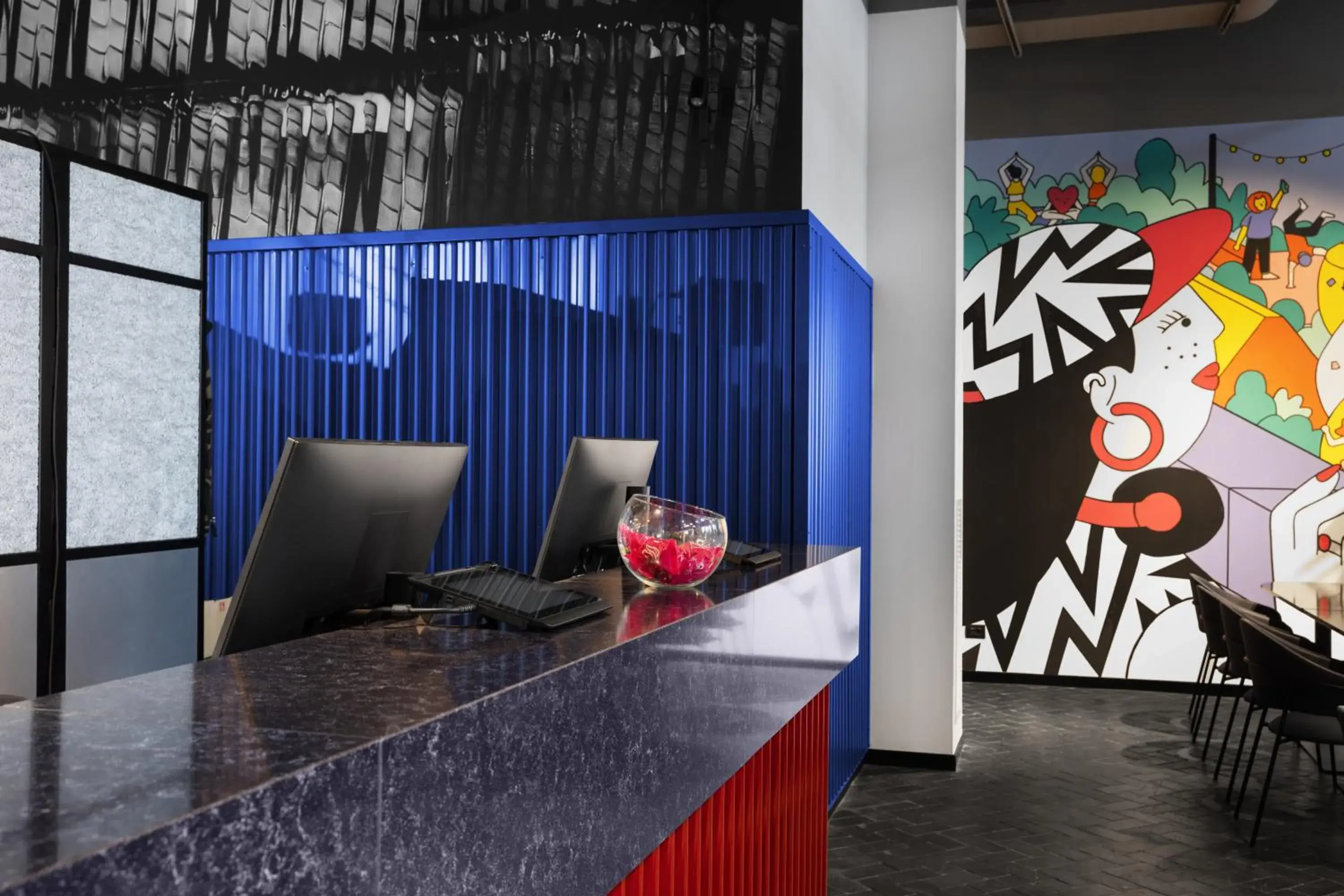 Lobby or reception in CX Milan Bicocca Lobby or reception in CX Milan Bicocca