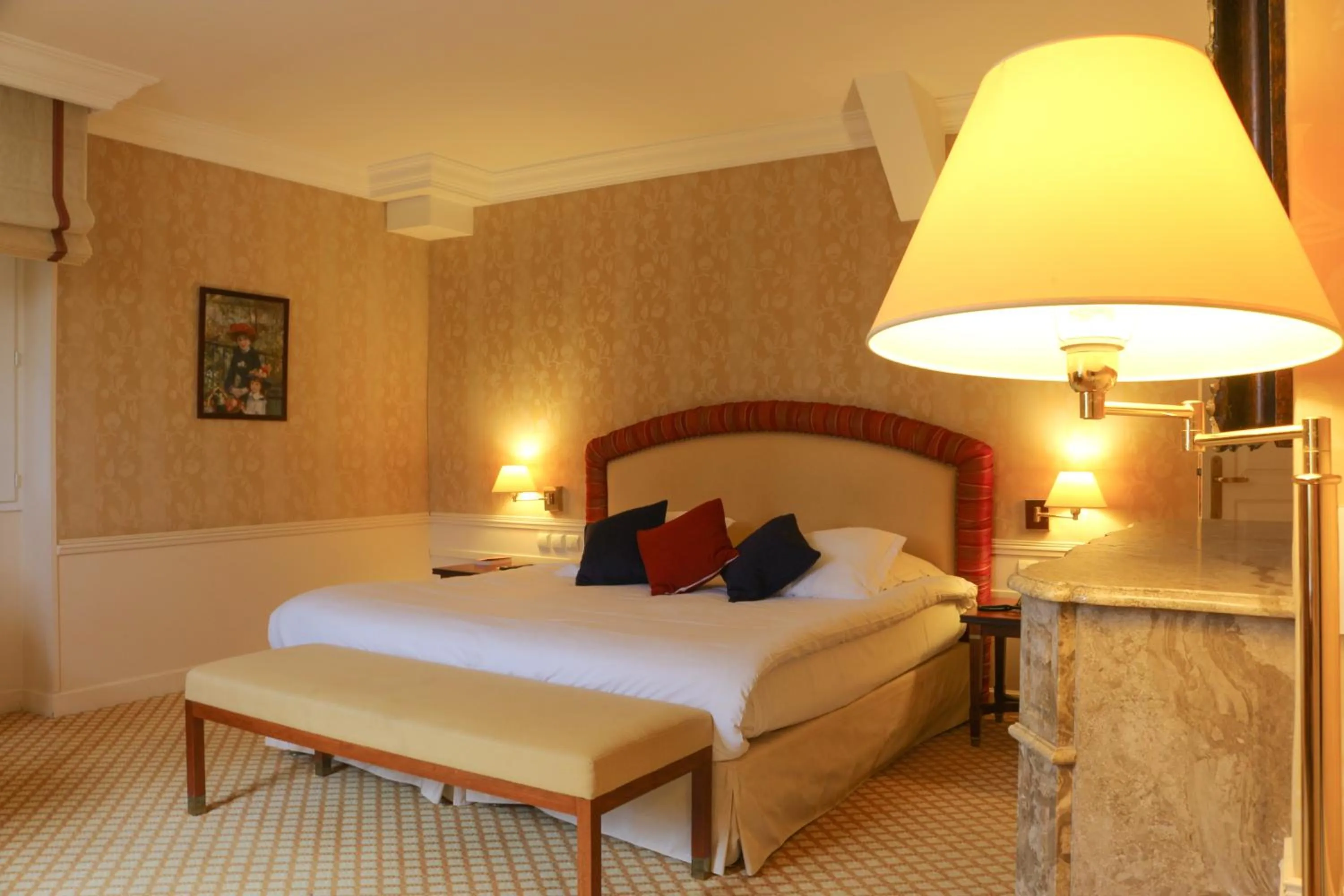 Bed in Le Domaine des Roches, Hotel & Spa