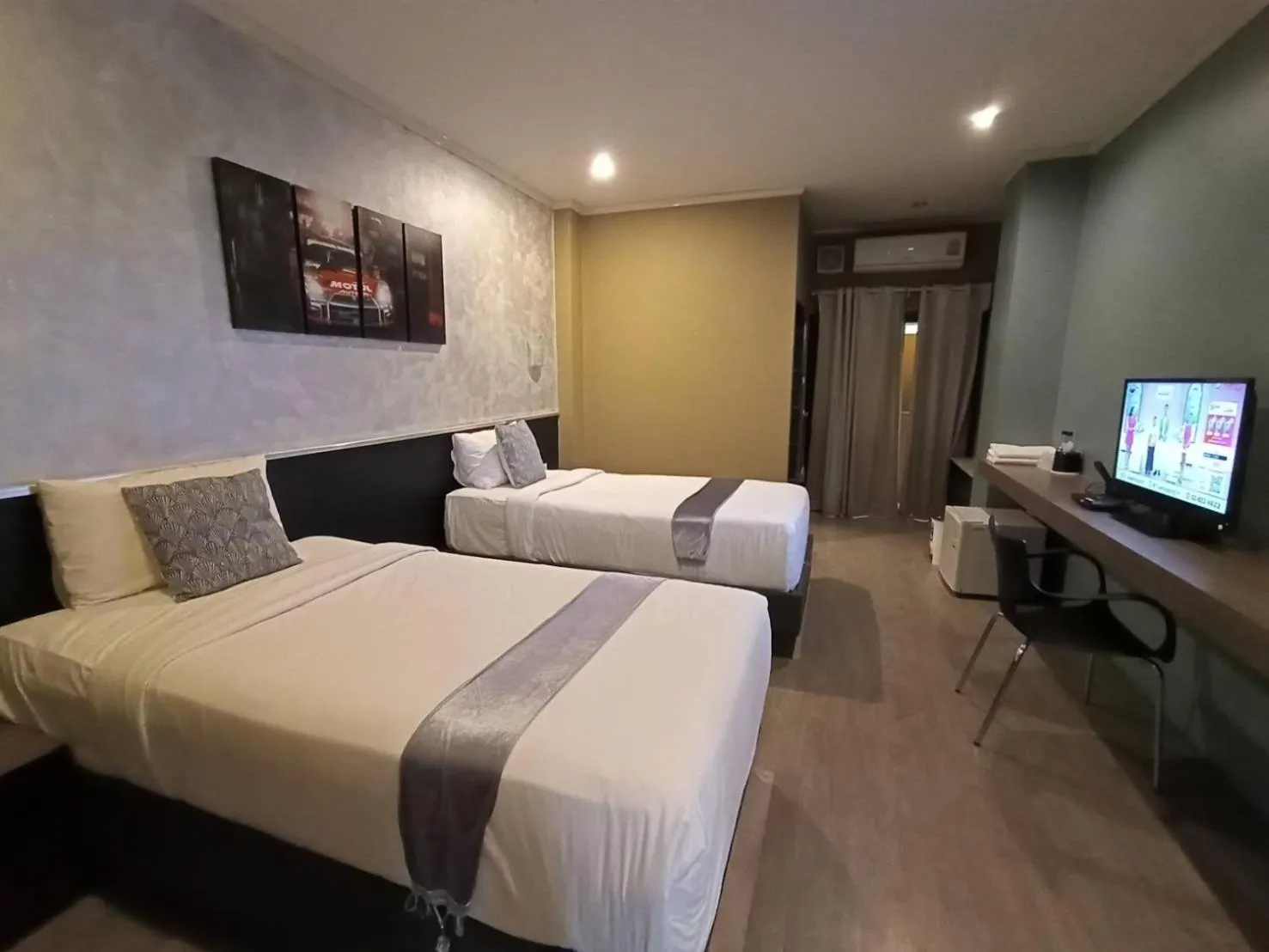 Bed in The S Design Hotel