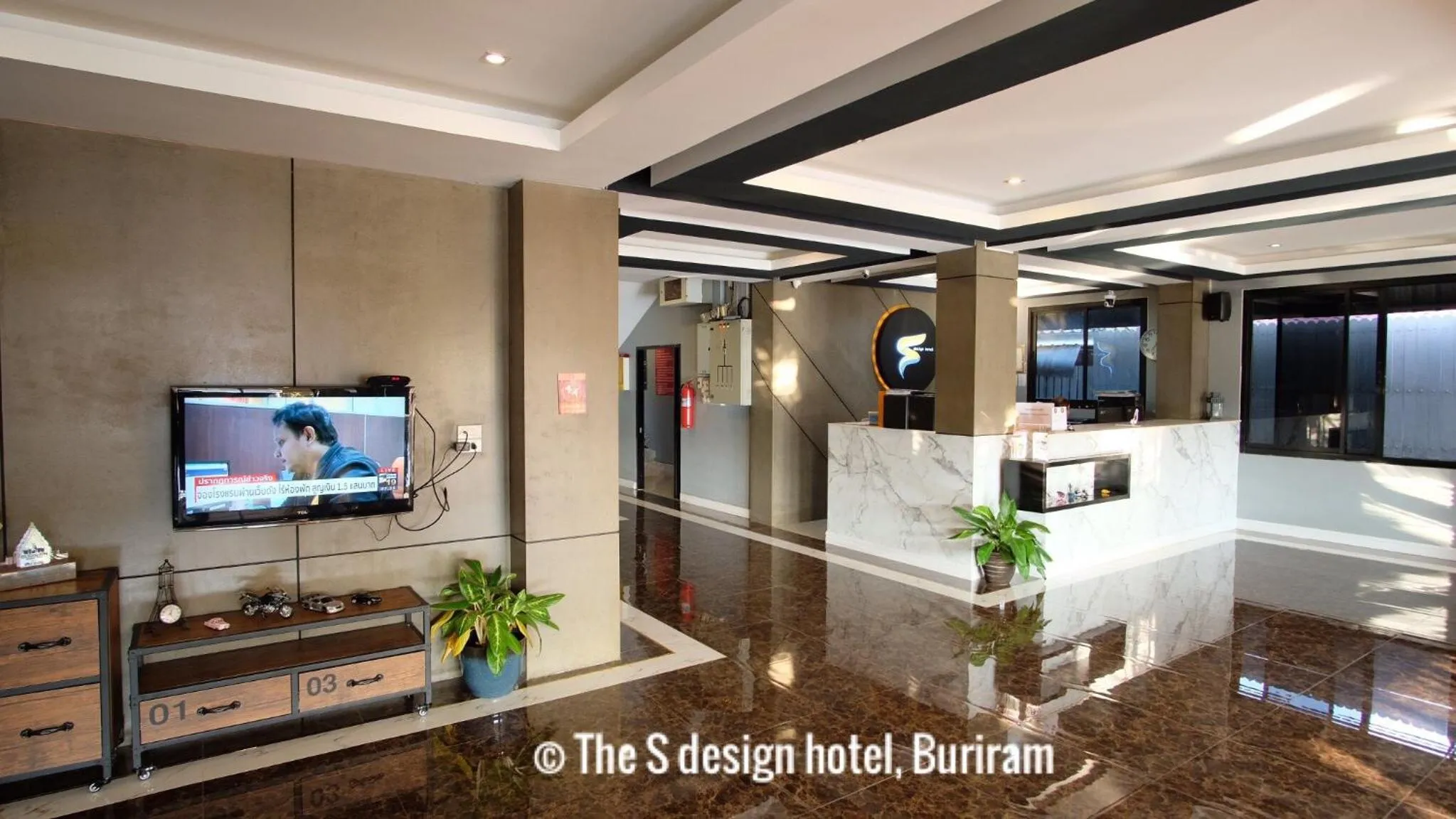 Lobby or reception in The S Design Hotel