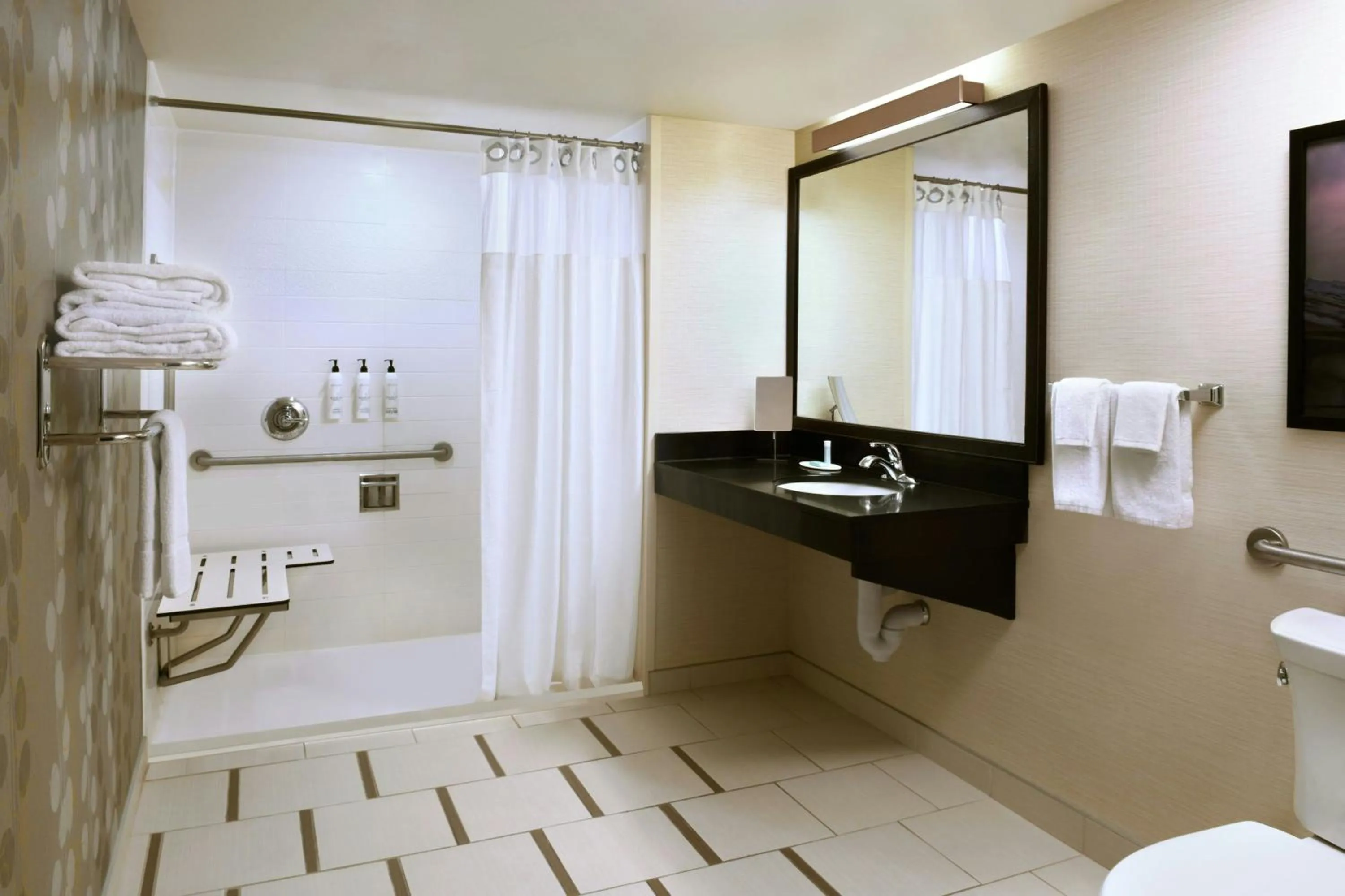 Bathroom in Fairfield Inn & Suites by Marriott Calgary Downtown