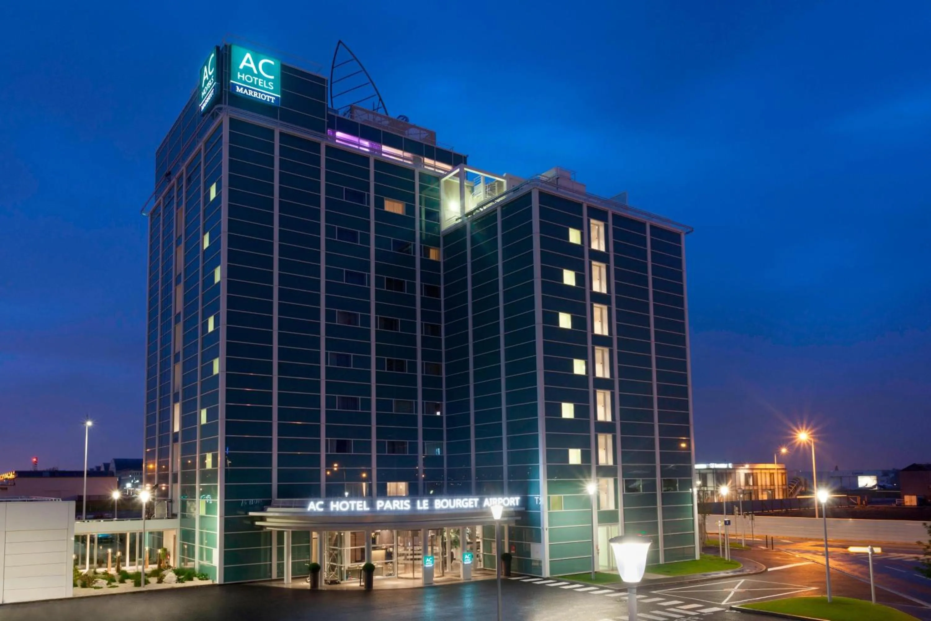 Property building in AC Hotel by Marriott Paris Le Bourget Airport