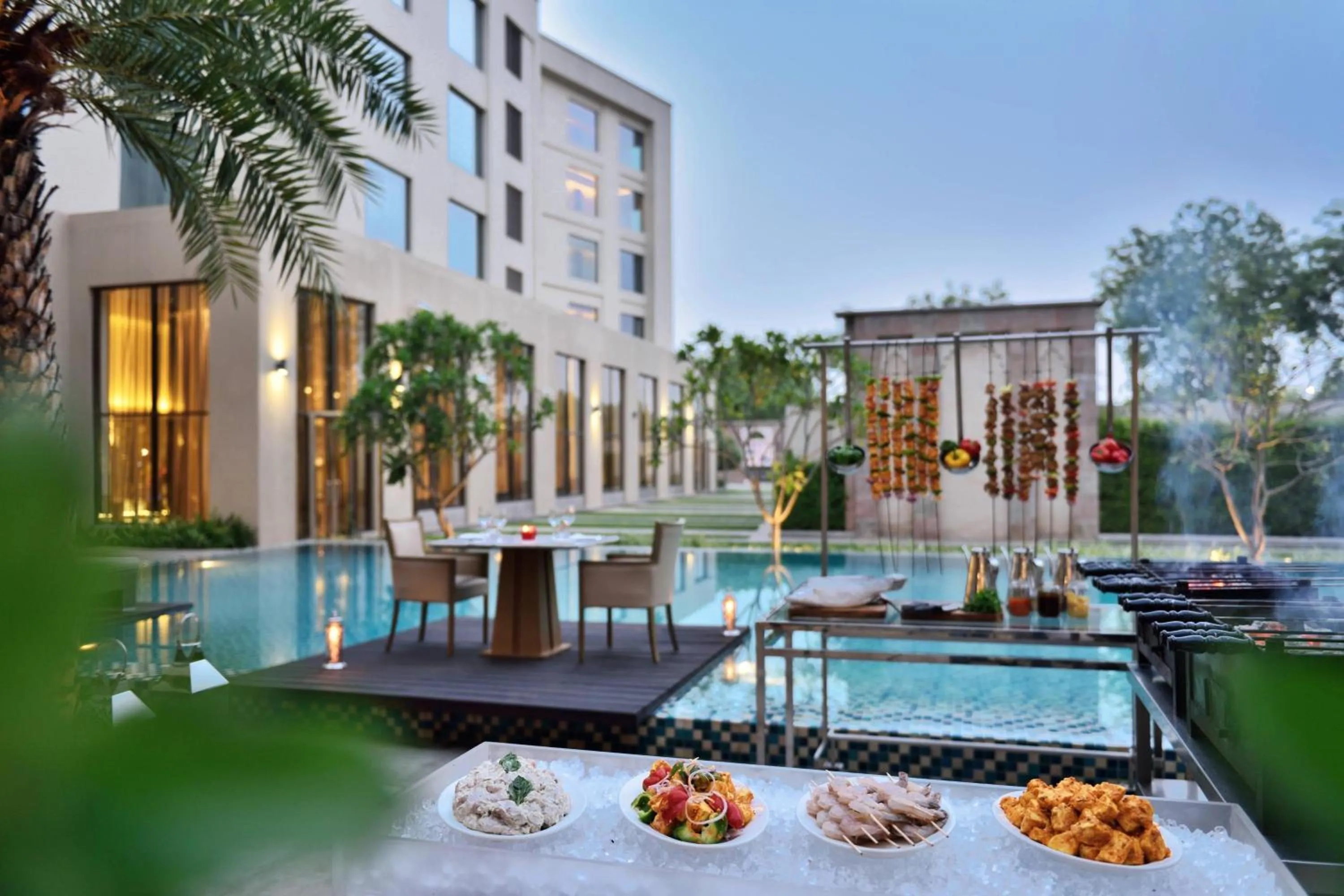 Swimming pool in Courtyard by Marriott Agra