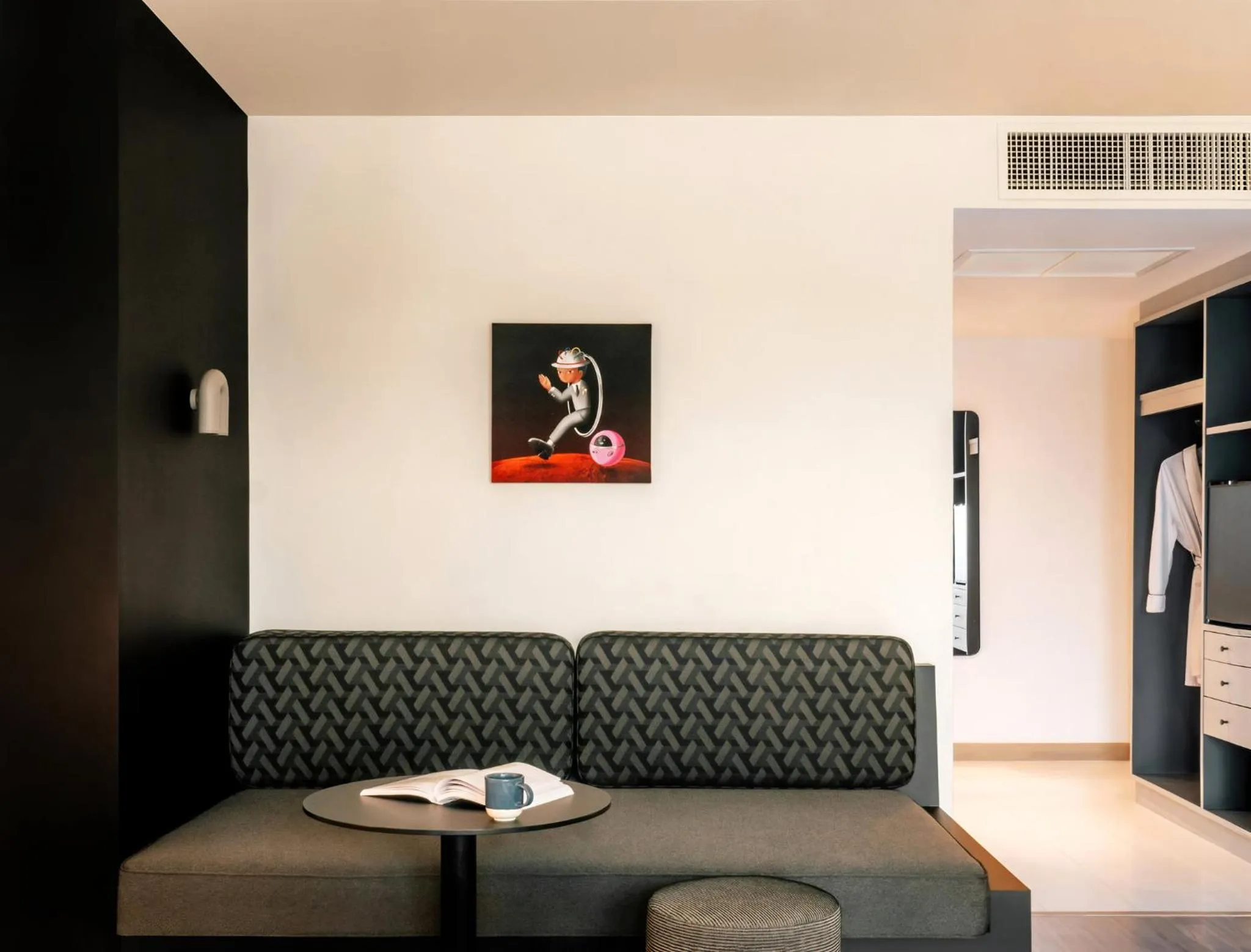 Bedroom in The StandardX, Bangkok Phra Arthit