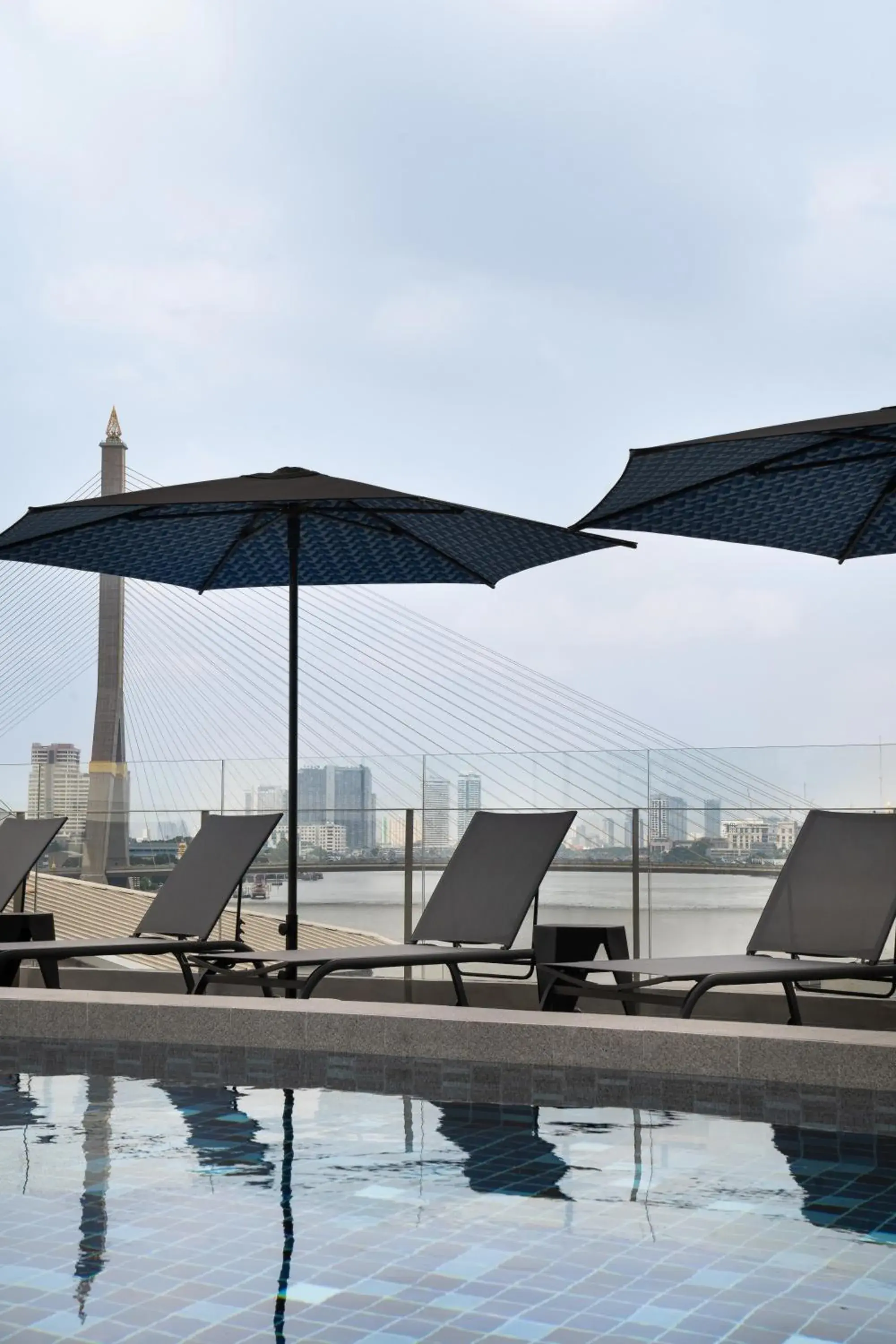 Swimming pool in The StandardX, Bangkok Phra Arthit Swimming pool in The StandardX, Bangkok Phra Arthit