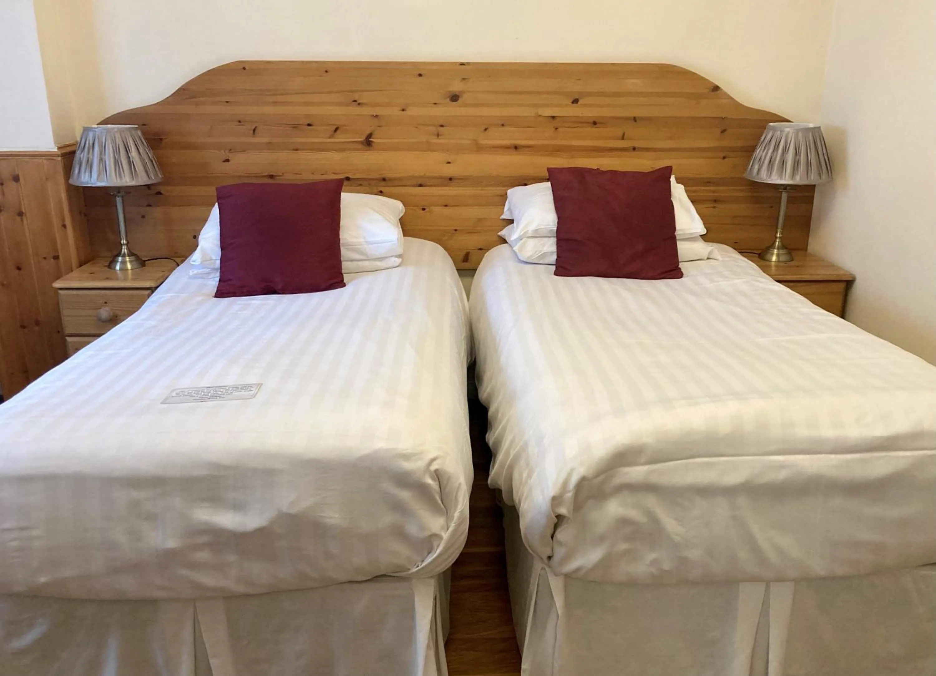 Bed in The Bentley Brook Inn