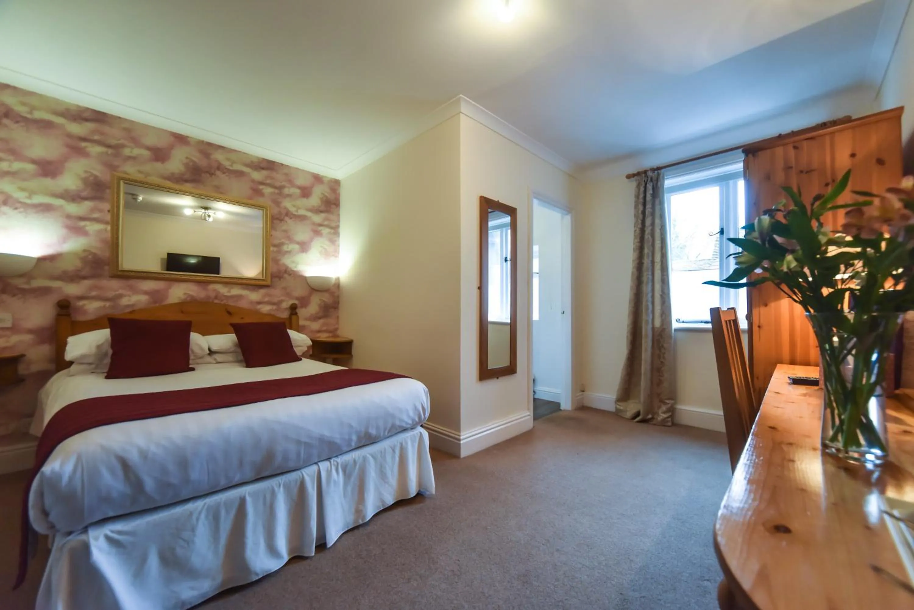 Bed in The Bentley Brook Inn