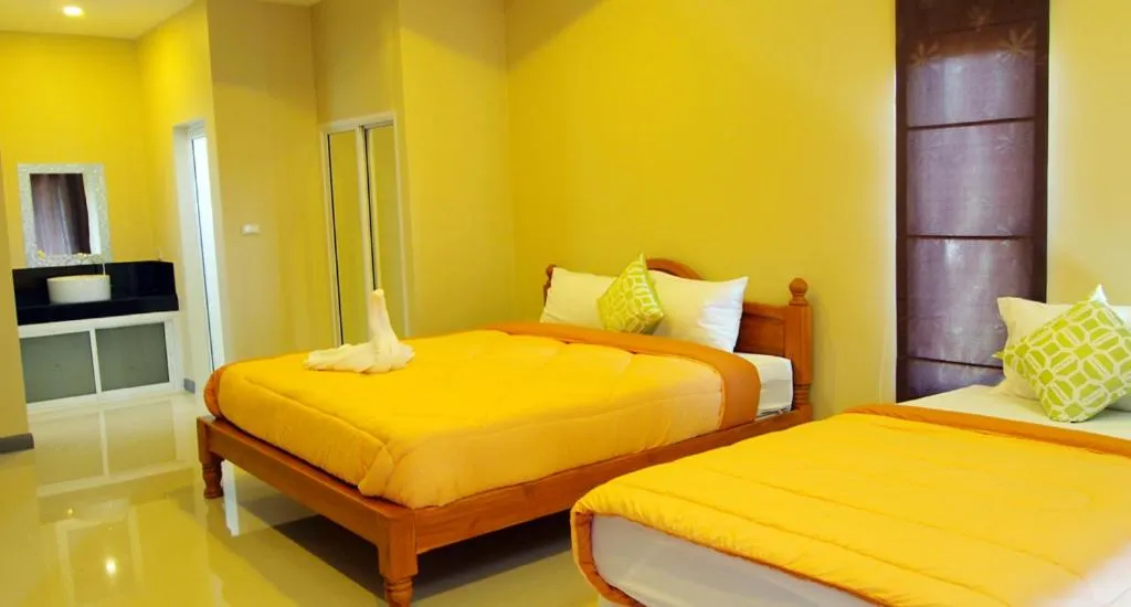 Bathroom, Bed in KP Mountain Beach