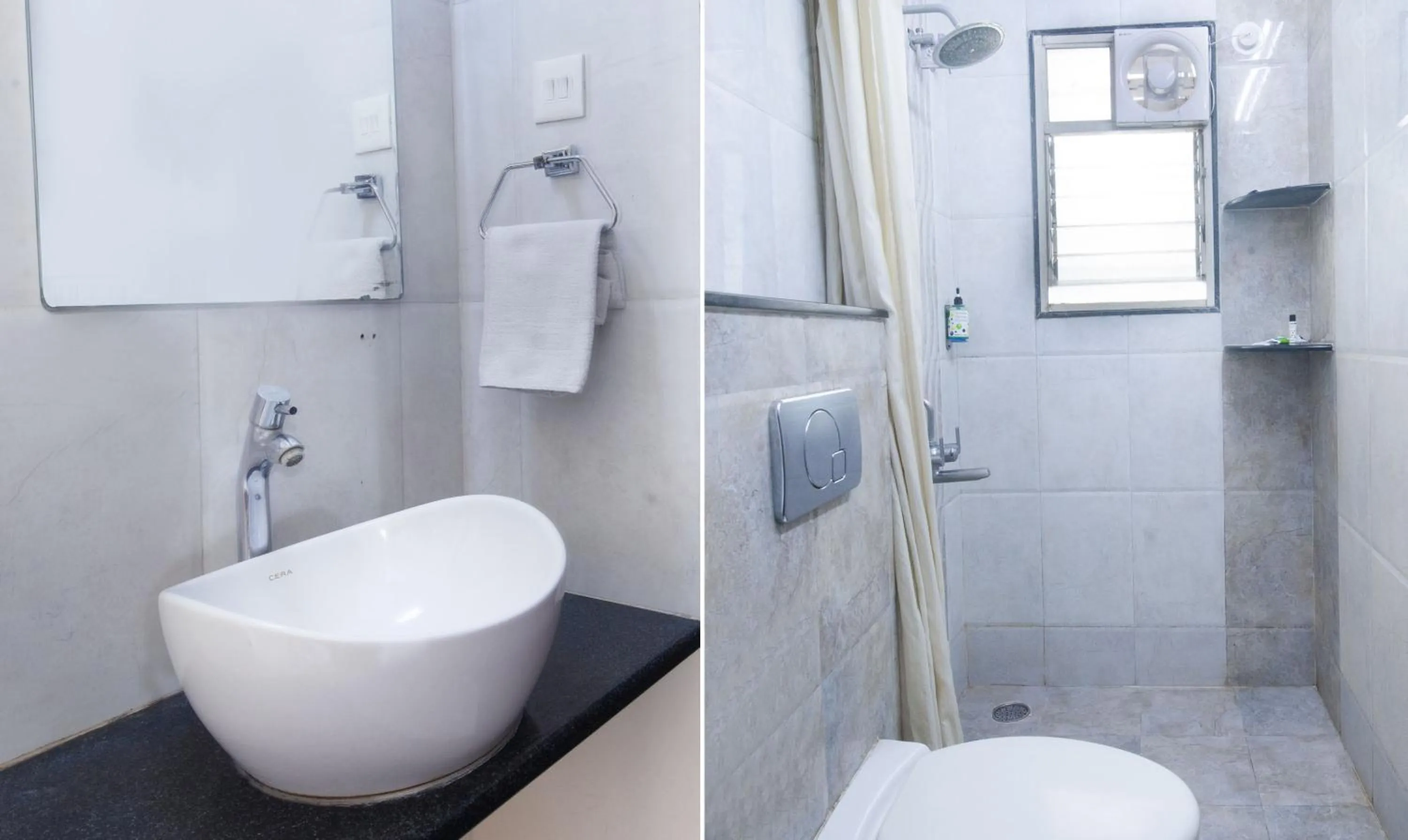 Bathroom in Treebo Park View Hadapsar