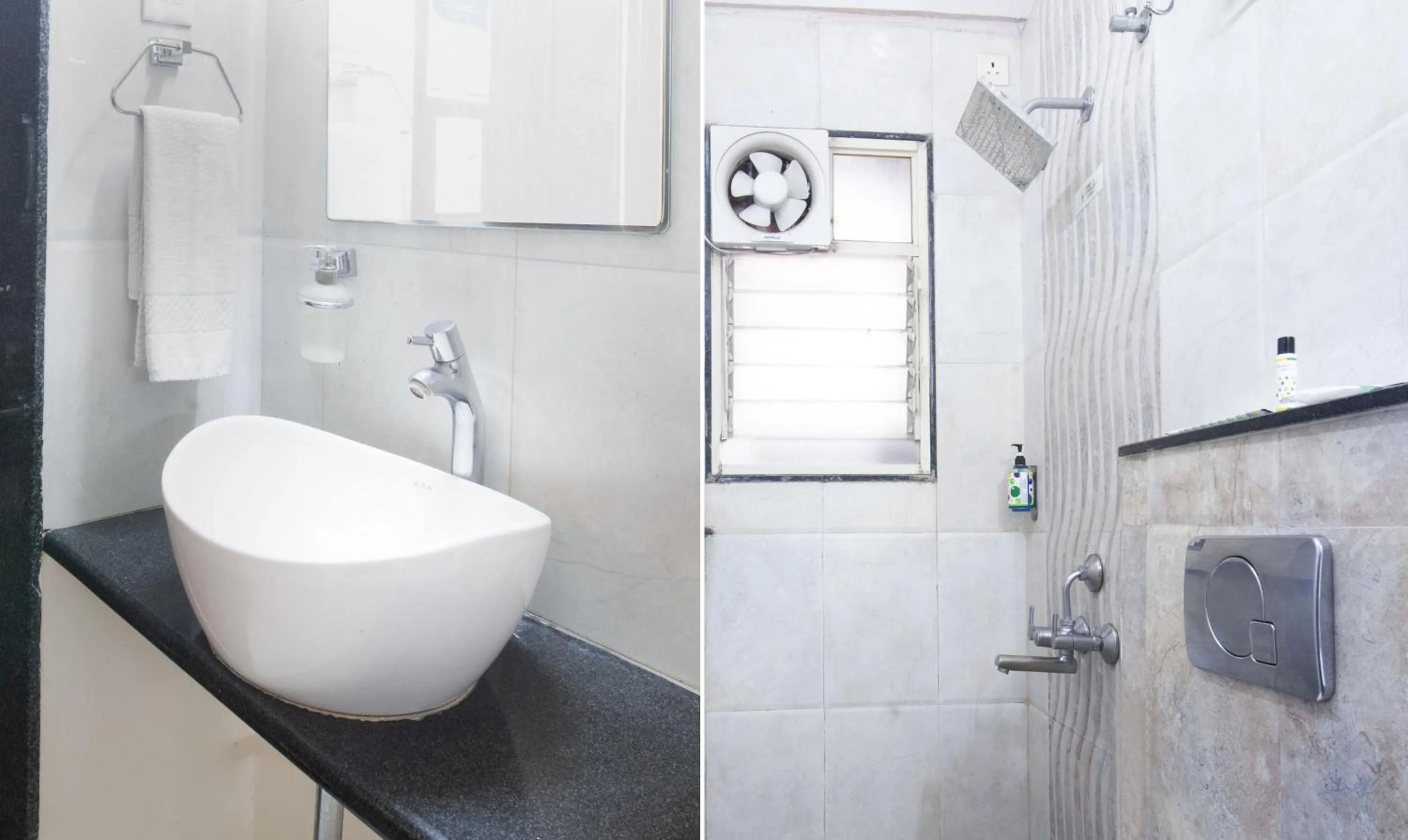 Bathroom in Treebo Park View Hadapsar