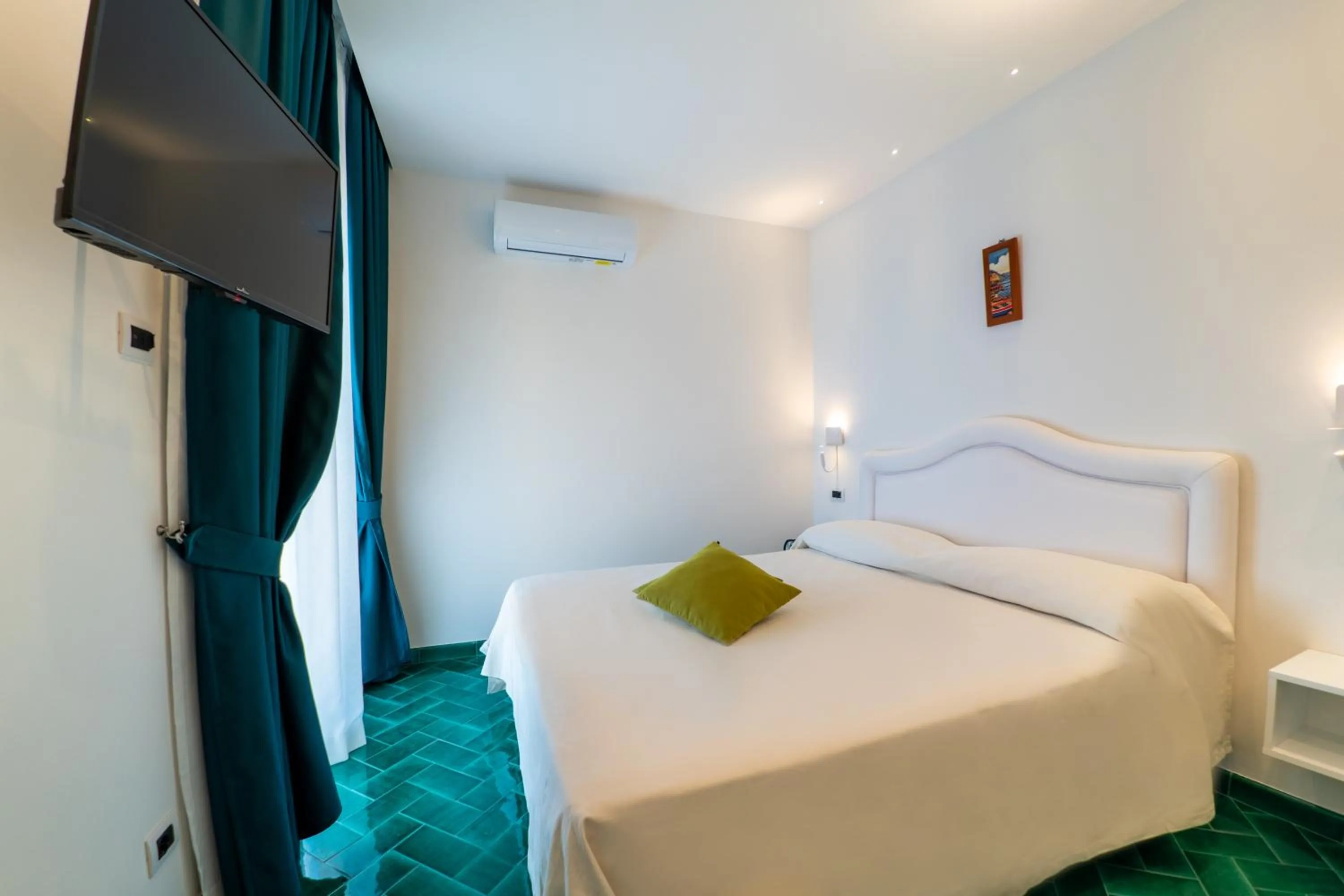 Bed in Hotel Villa Pandora