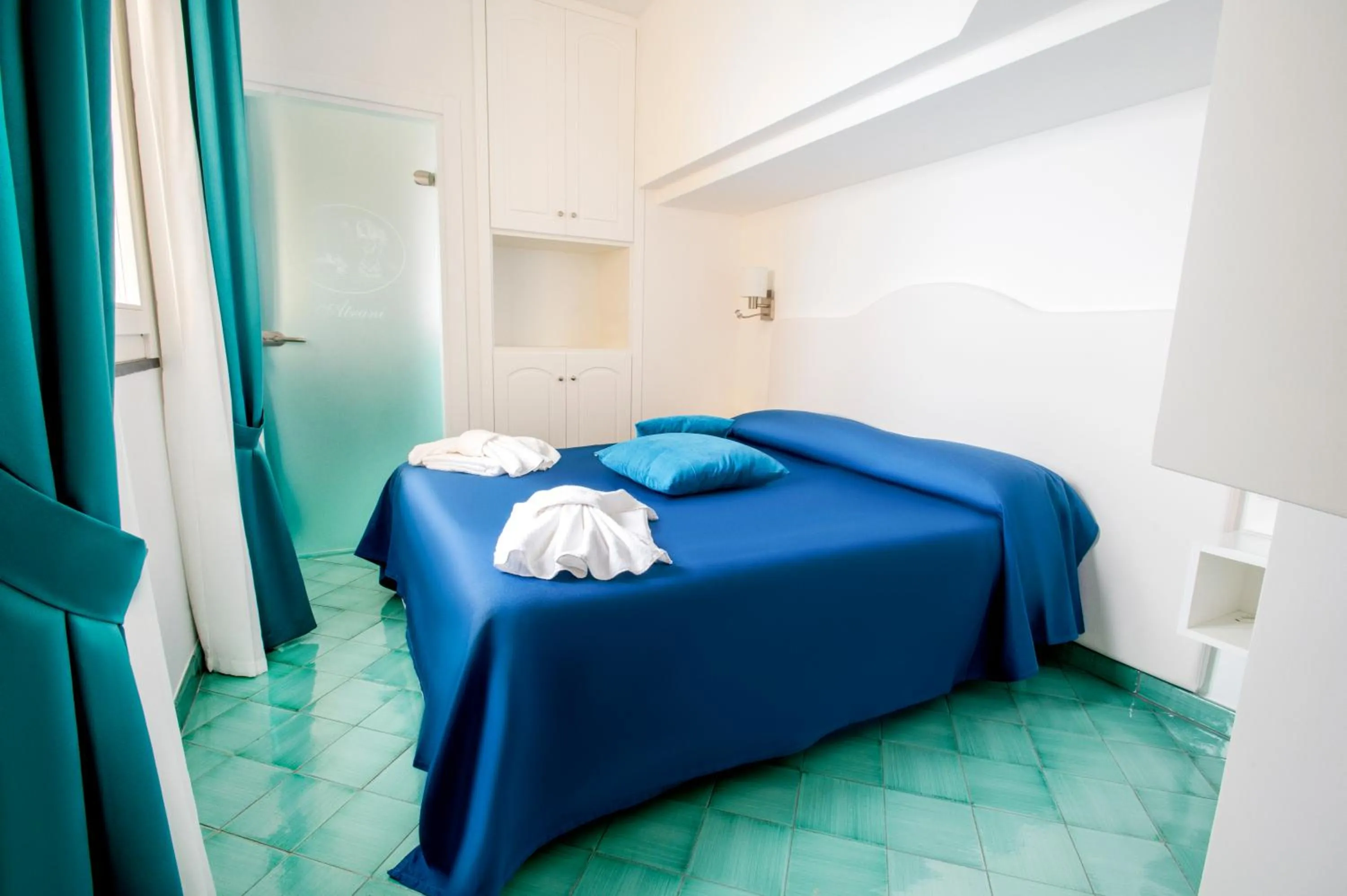 Bed in Hotel Villa Pandora