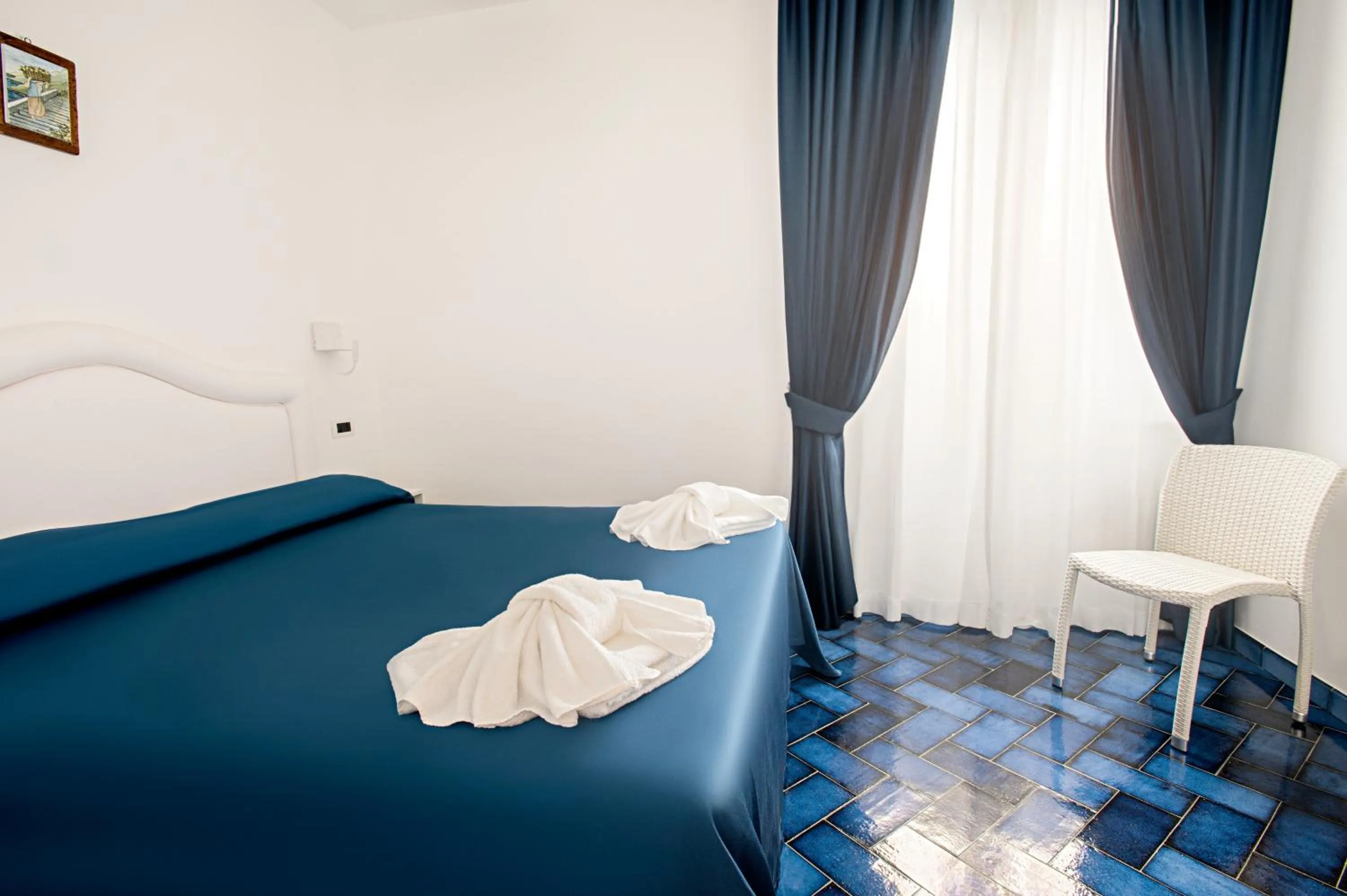 Bed in Hotel Villa Pandora