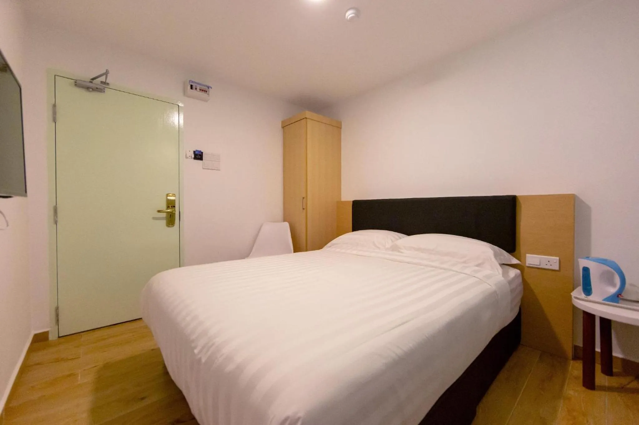 Bed in Elmark Hotel Melaka