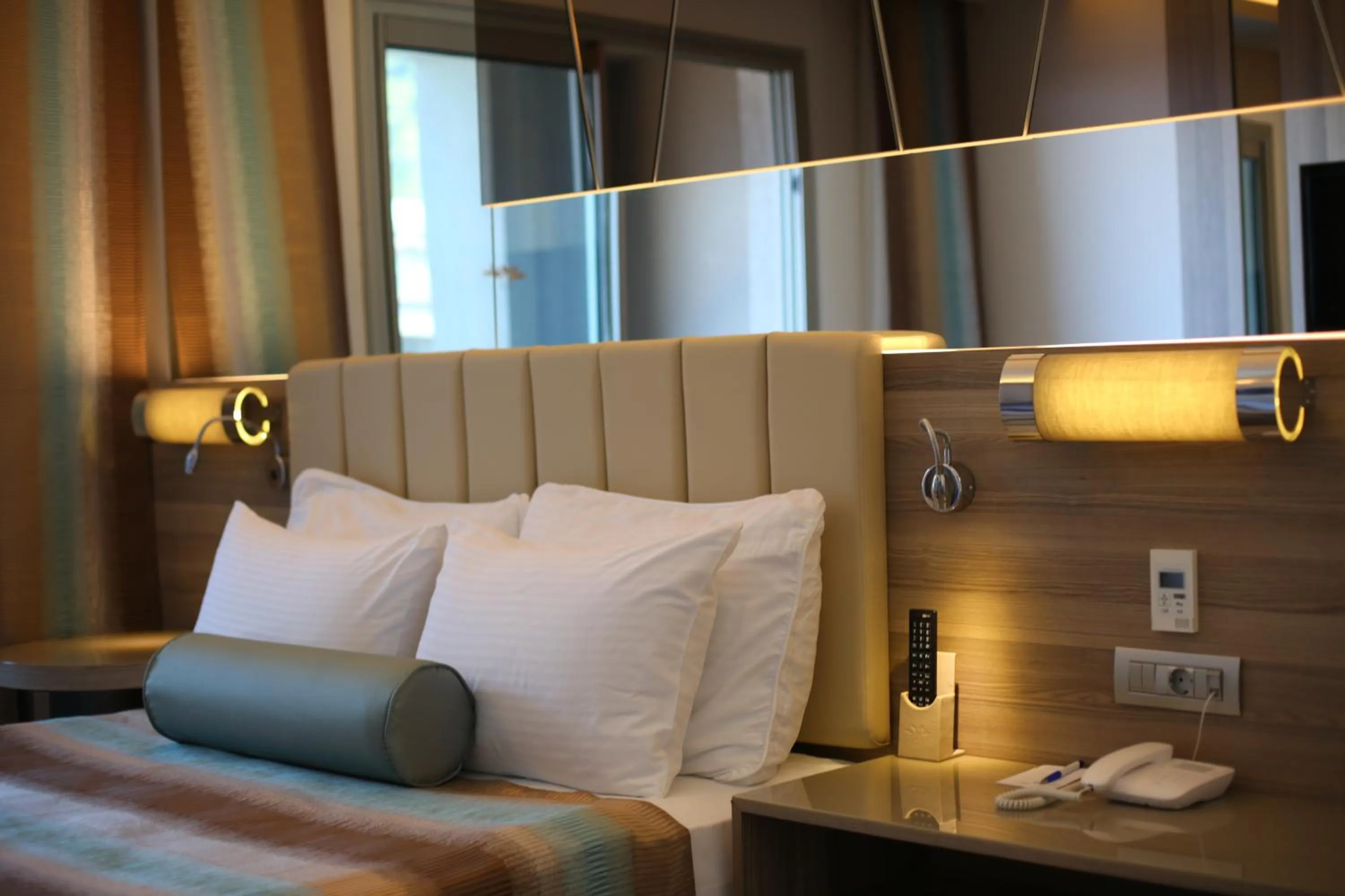 Bed in Turunc Premium Hotel