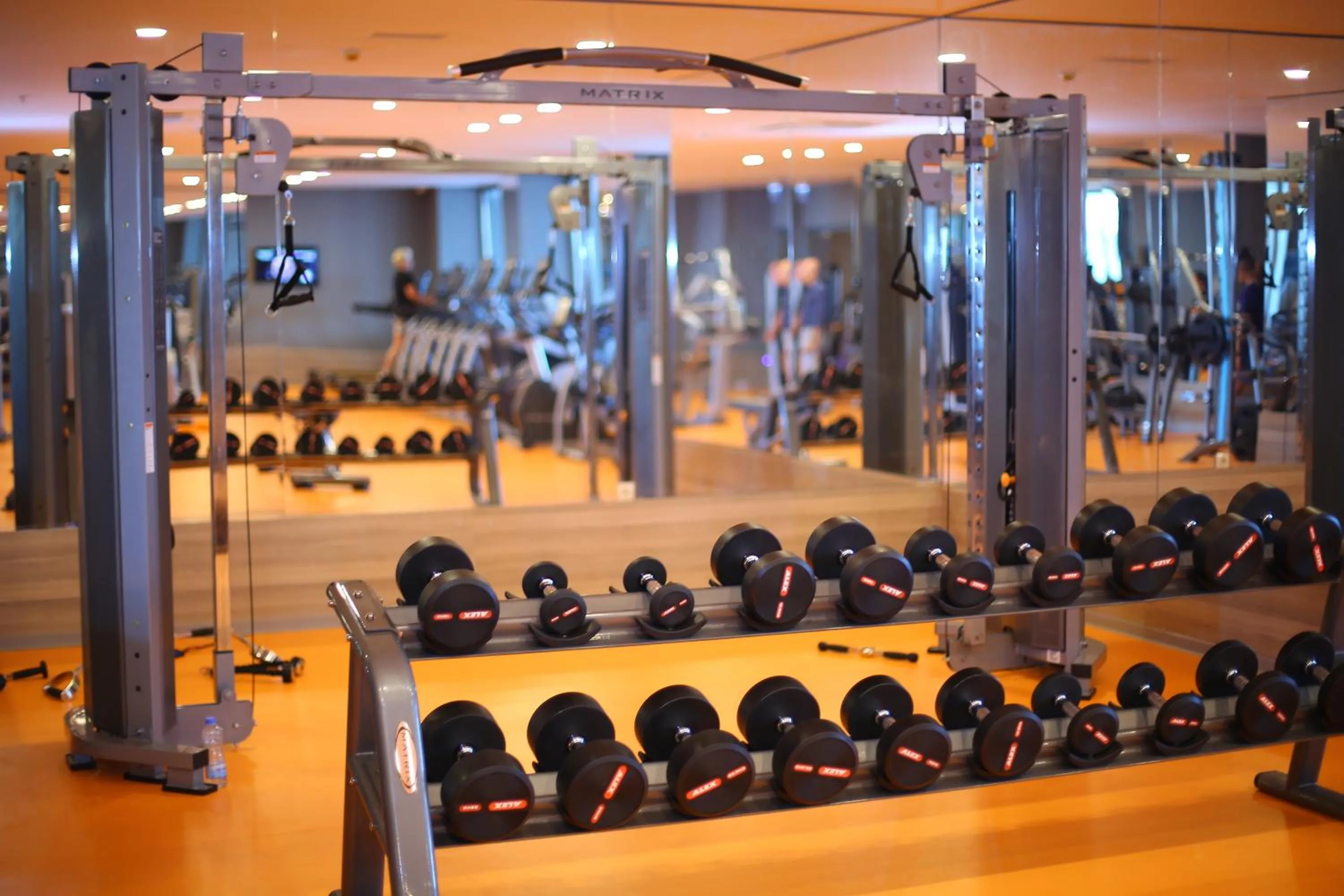 Fitness centre/facilities in Turunc Premium Hotel