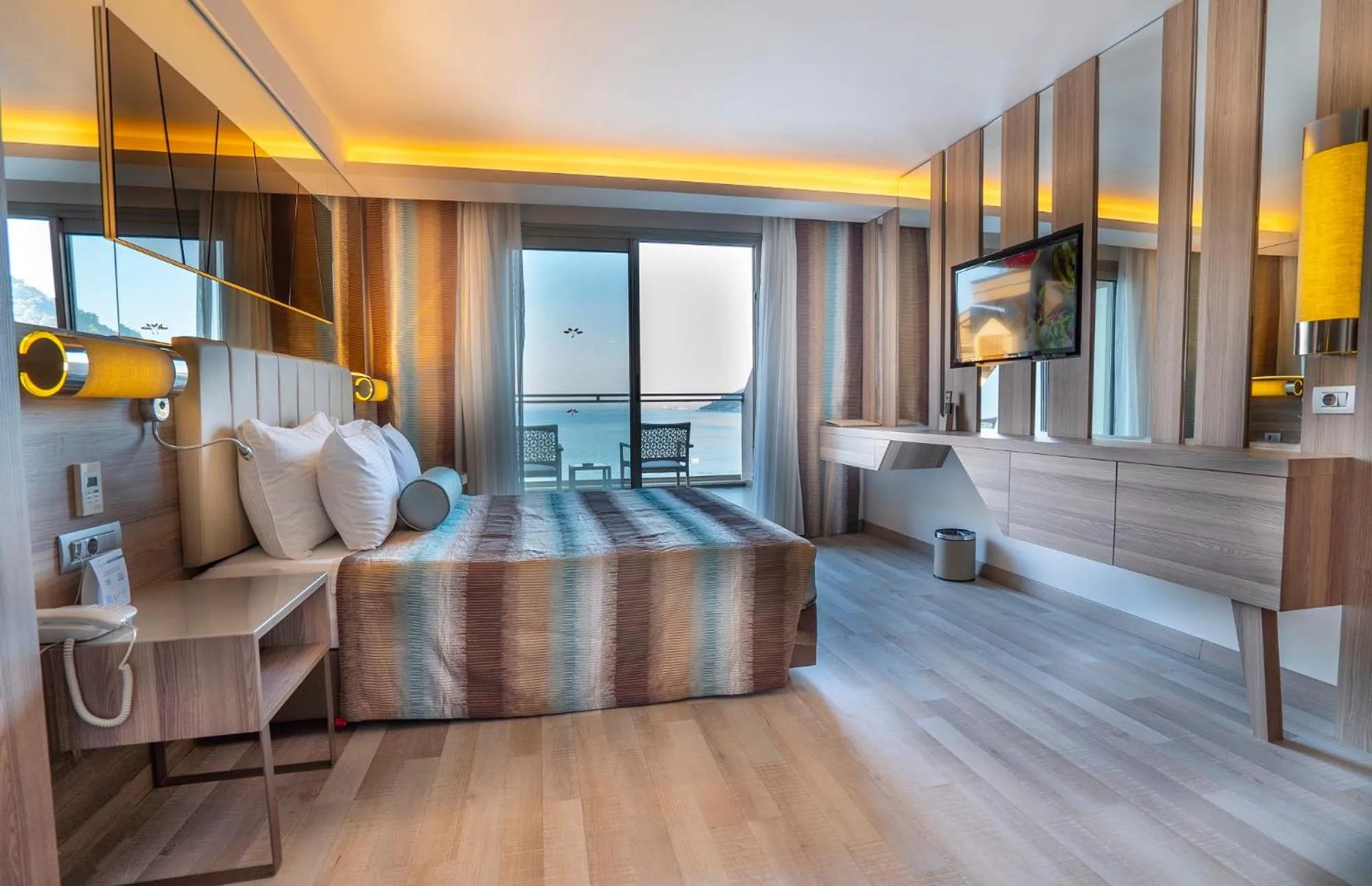 Bedroom in Turunc Premium Hotel