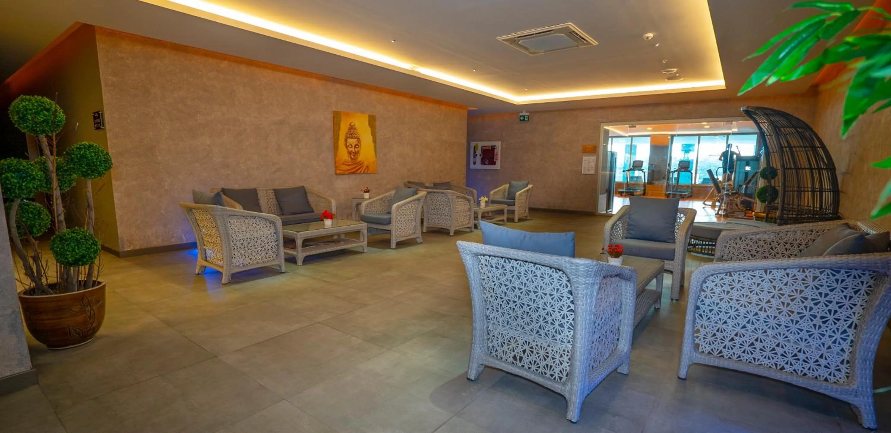 Seating area in Turunc Premium Hotel
