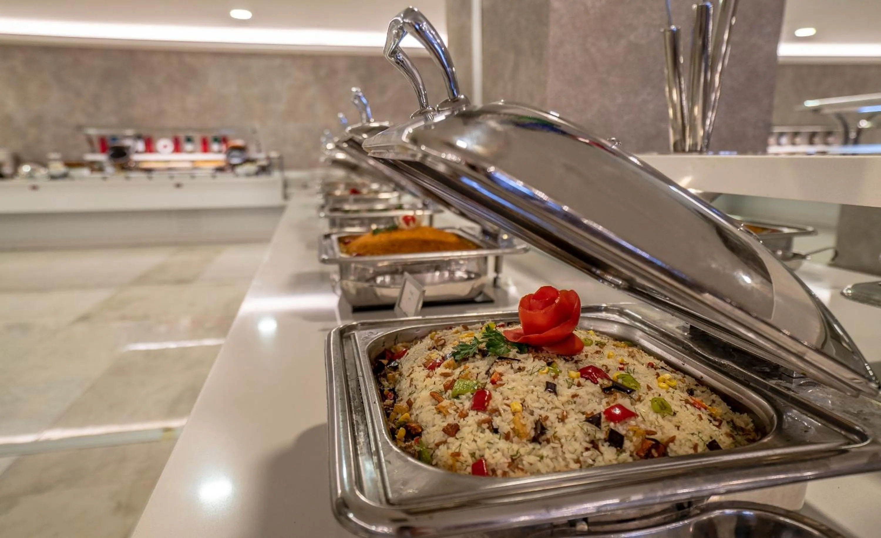 Food in Turunc Premium Hotel