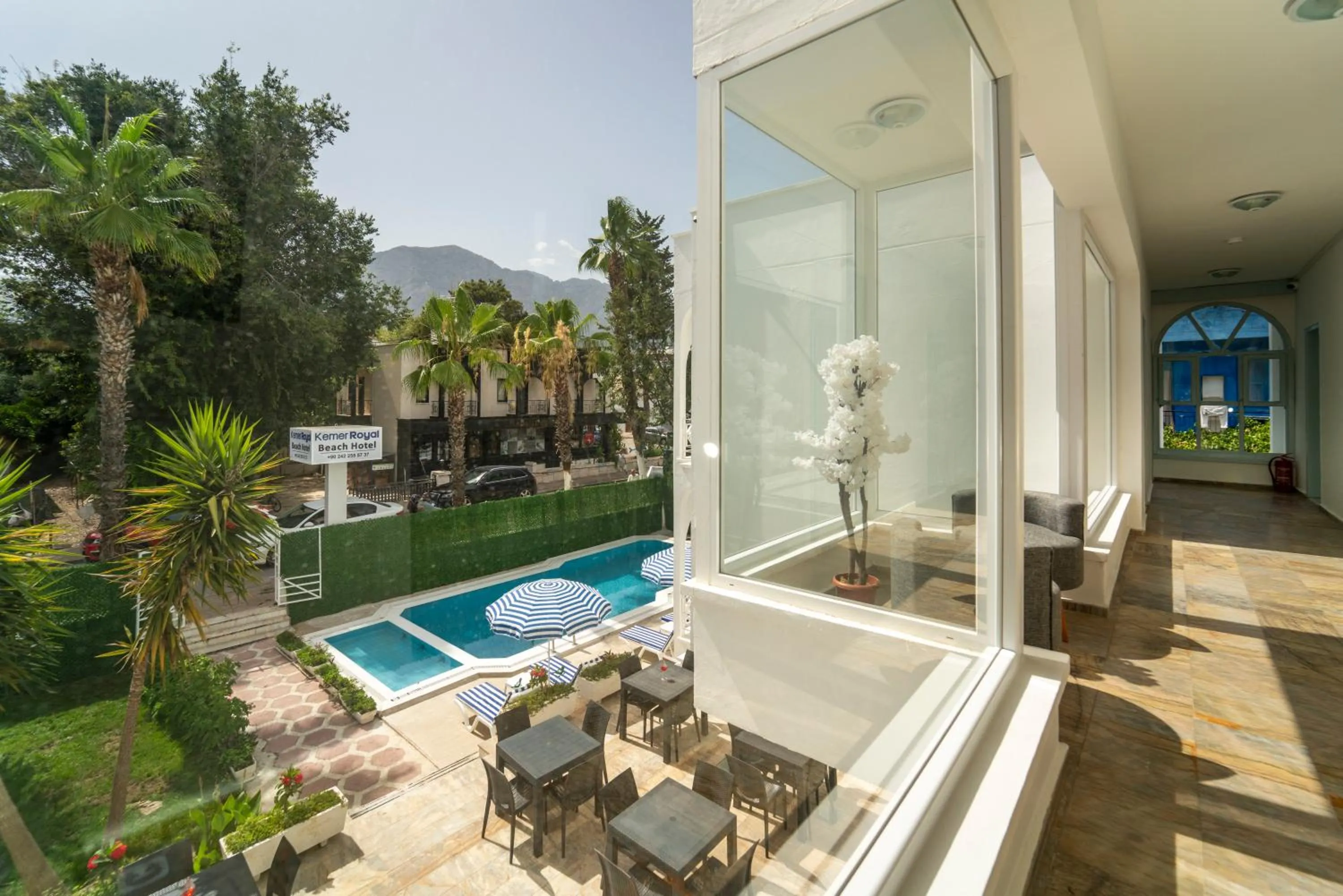 Patio in Kemer Royal Beach