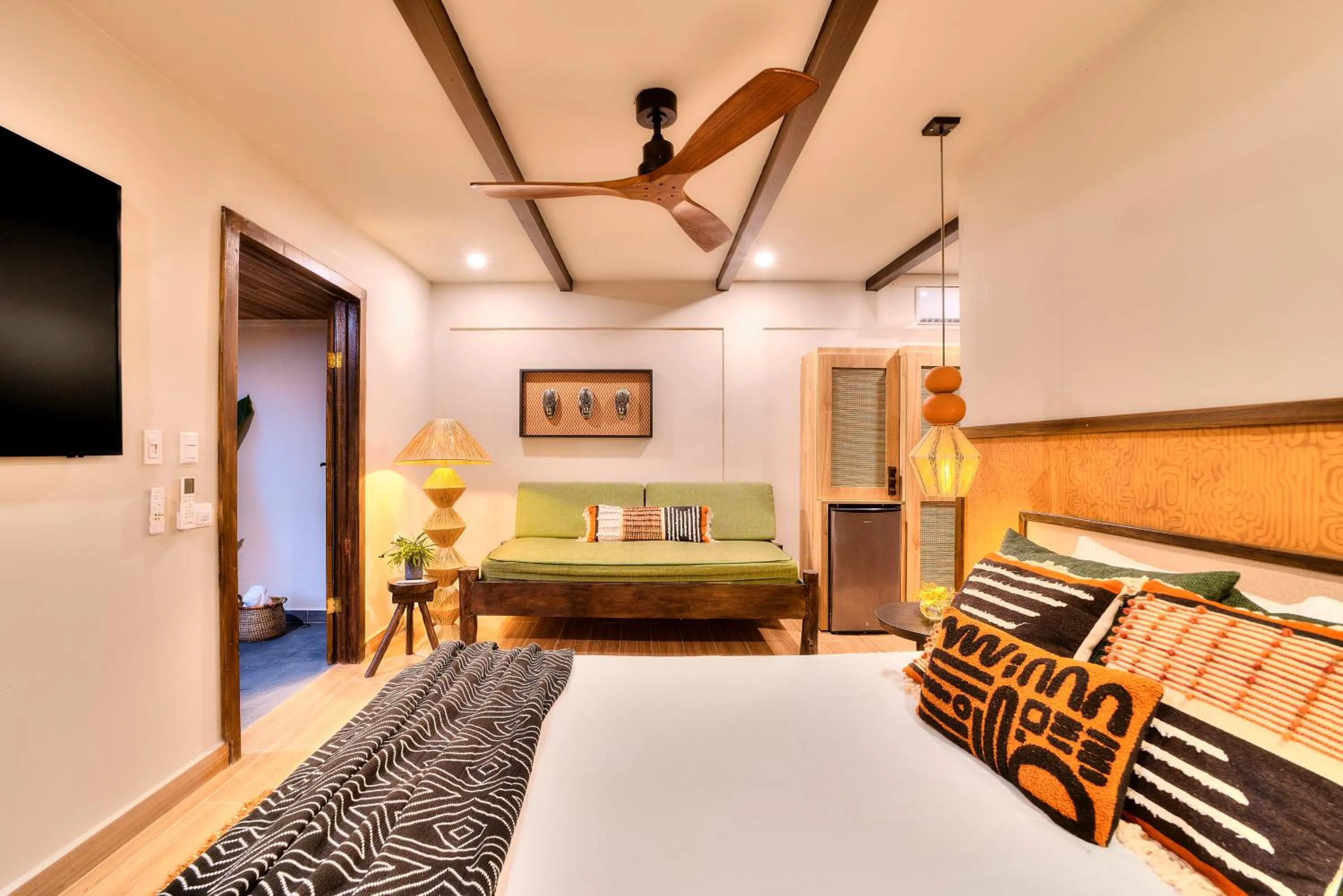 Bed in Conga Boutique Hotel