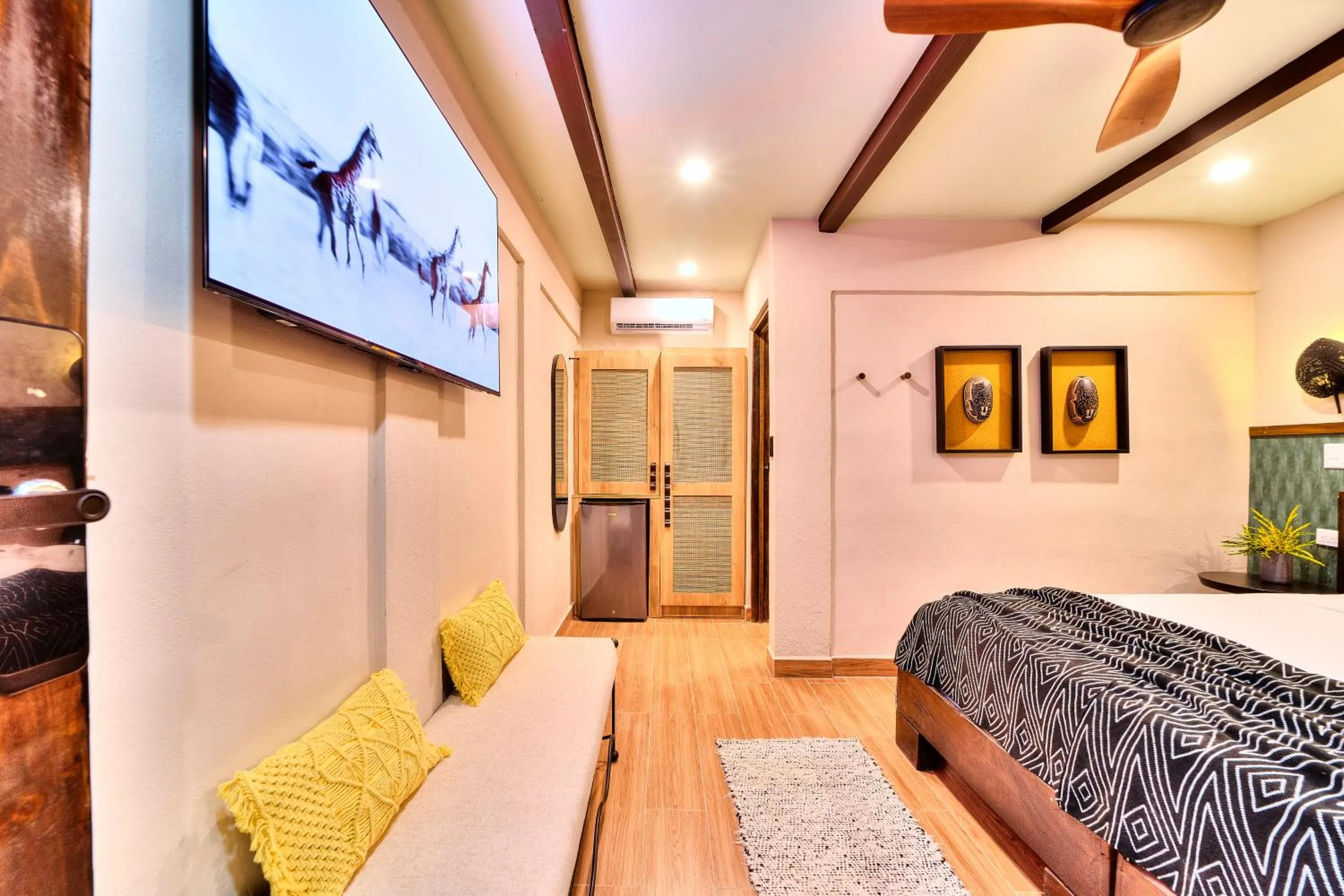 Bed in Conga Boutique Hotel