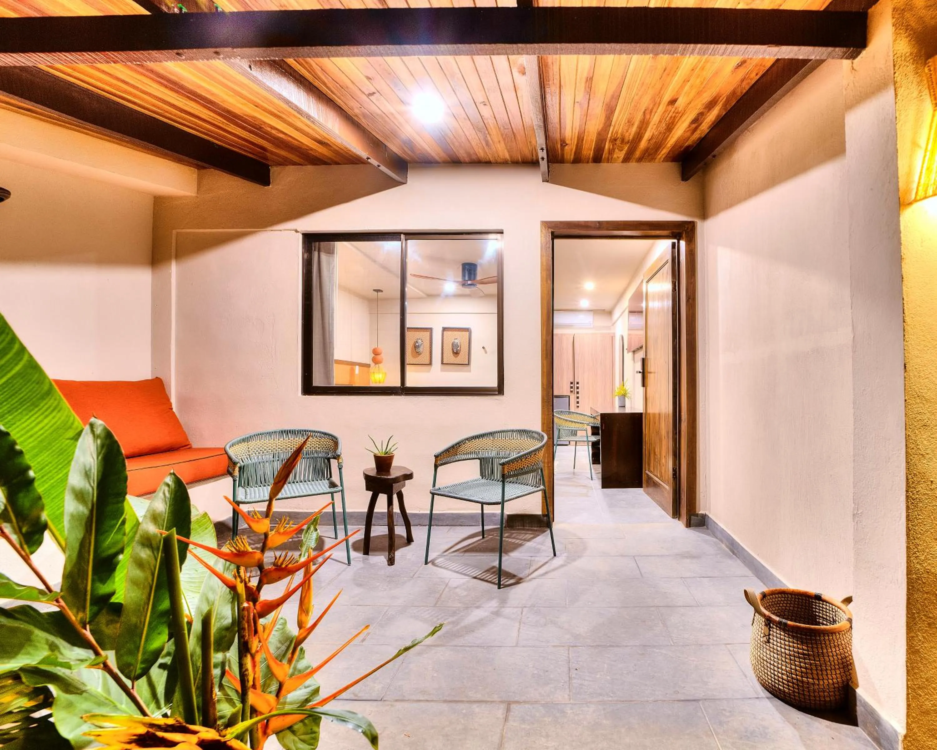 Living room in Conga Boutique Hotel