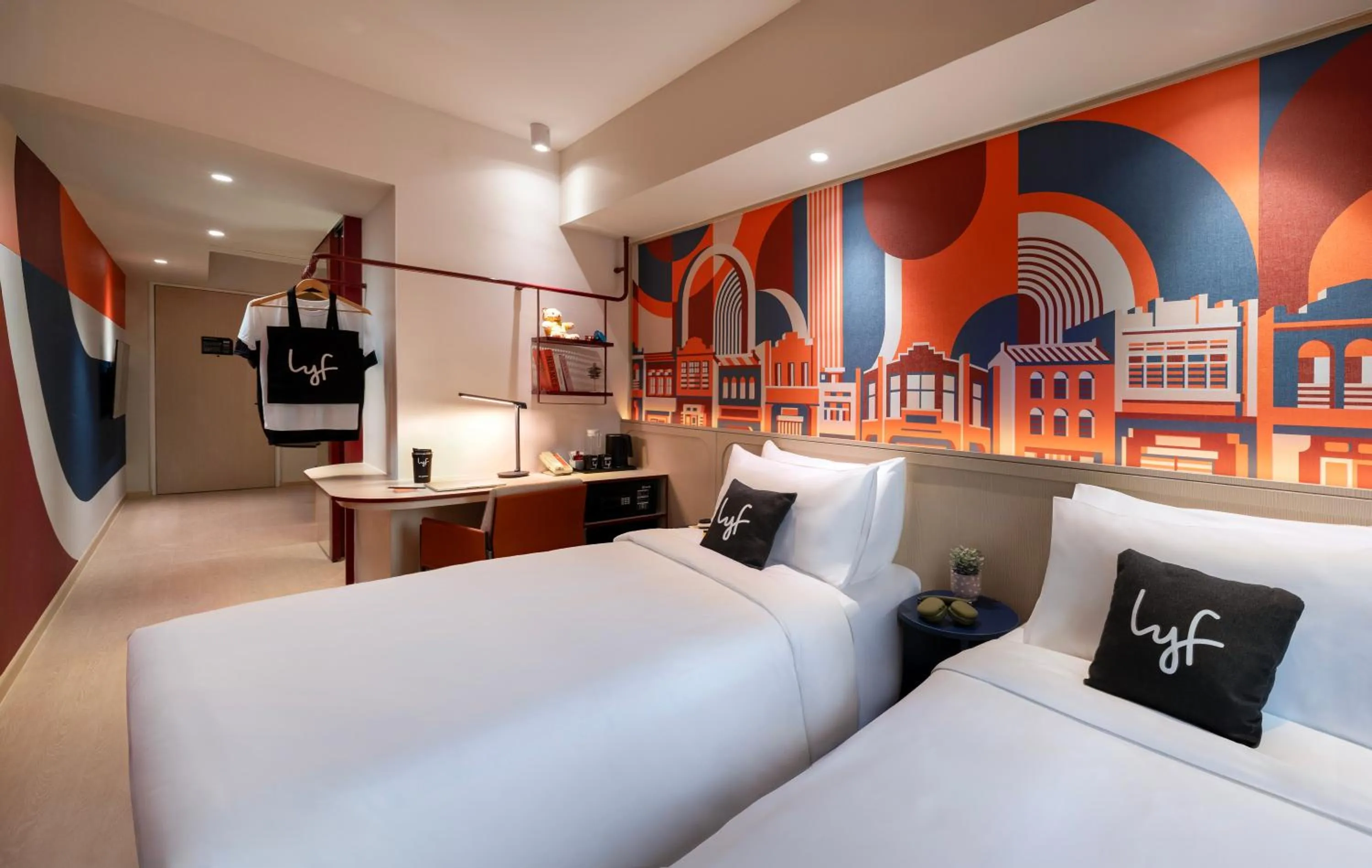 Bed in lyf Georgetown Penang