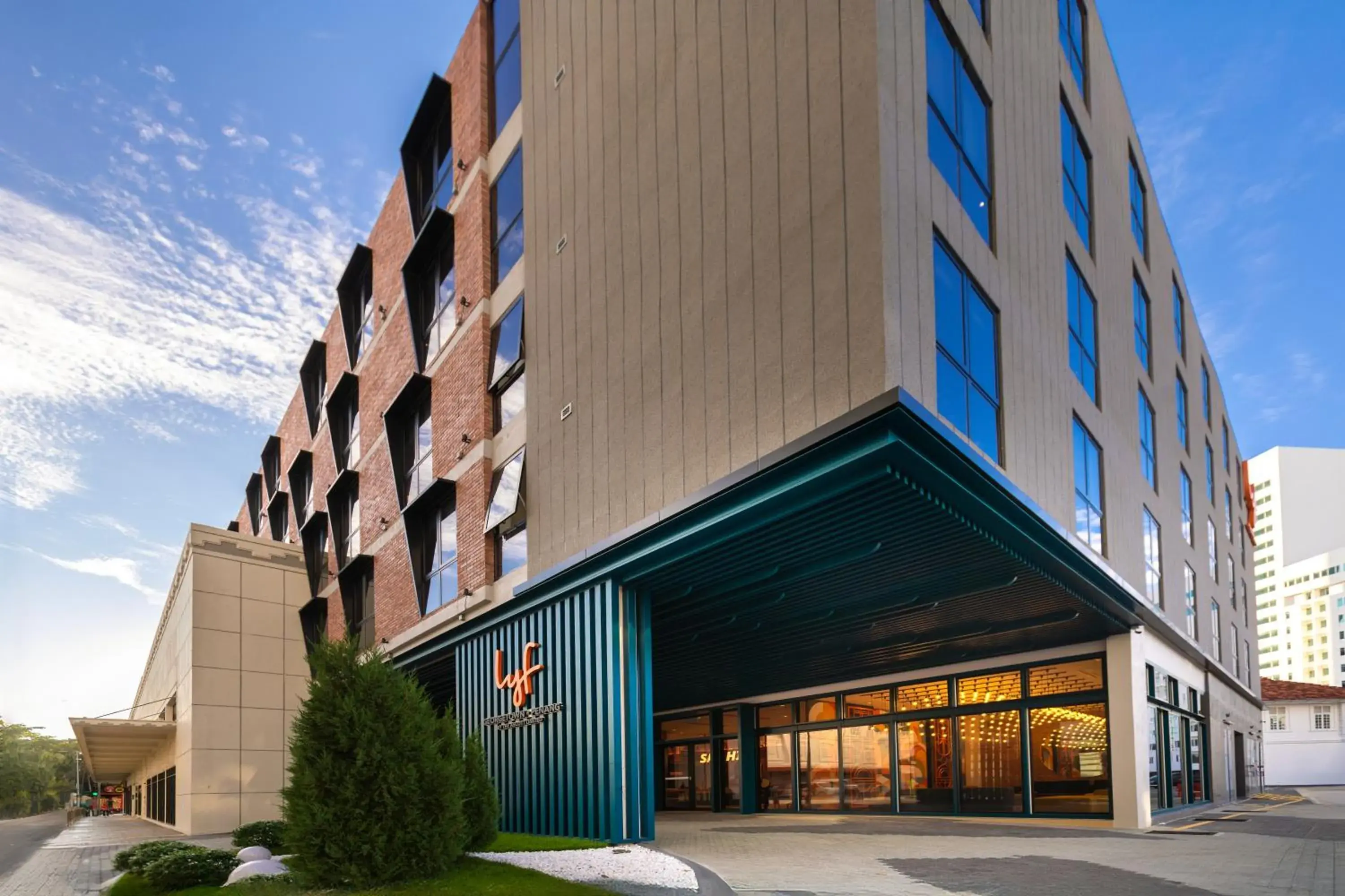 Facade/entrance in lyf Georgetown Penang Facade/entrance in lyf Georgetown Penang