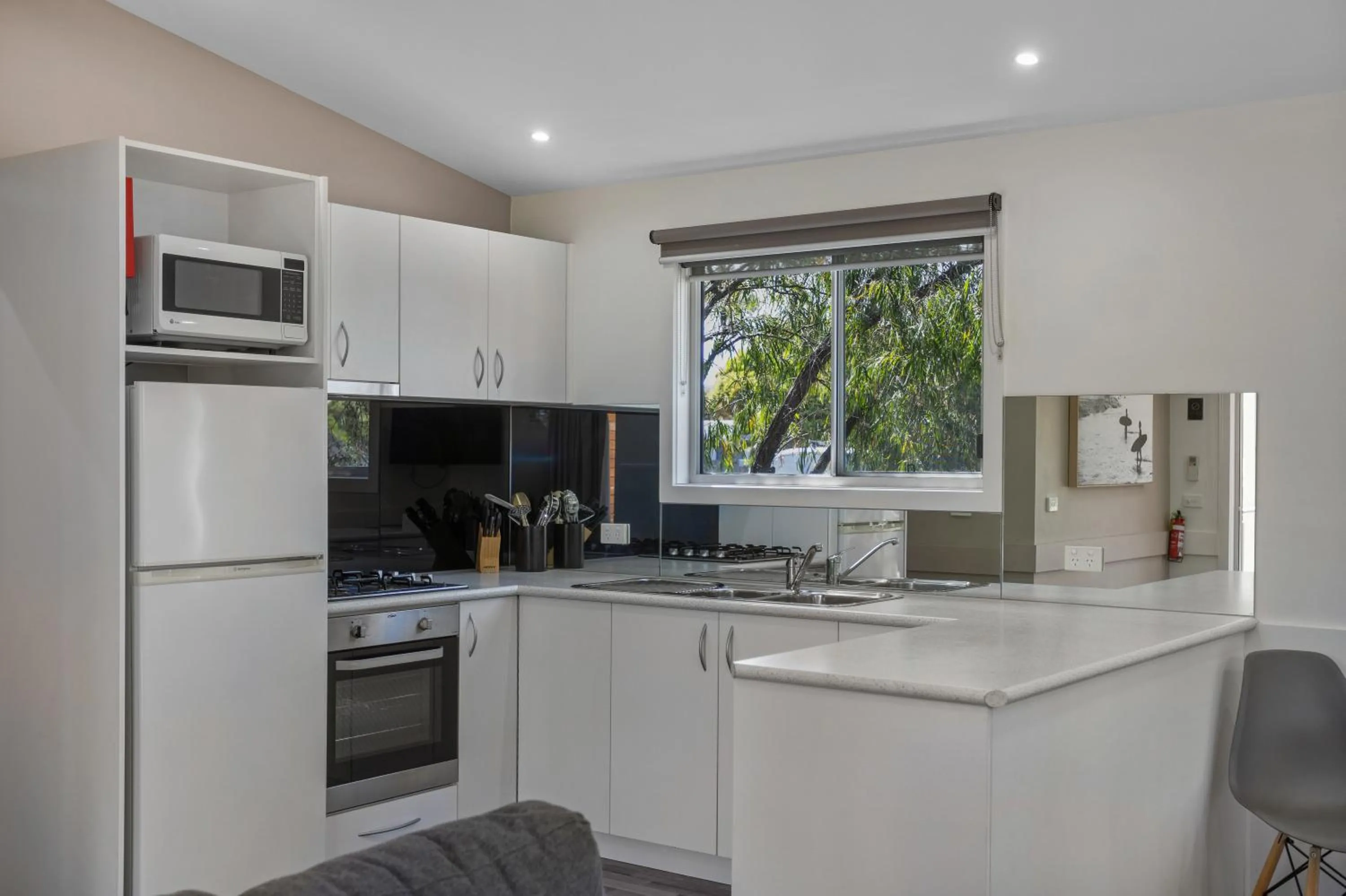 Kitchen or kitchenette in BIG4 Aireys Inlet