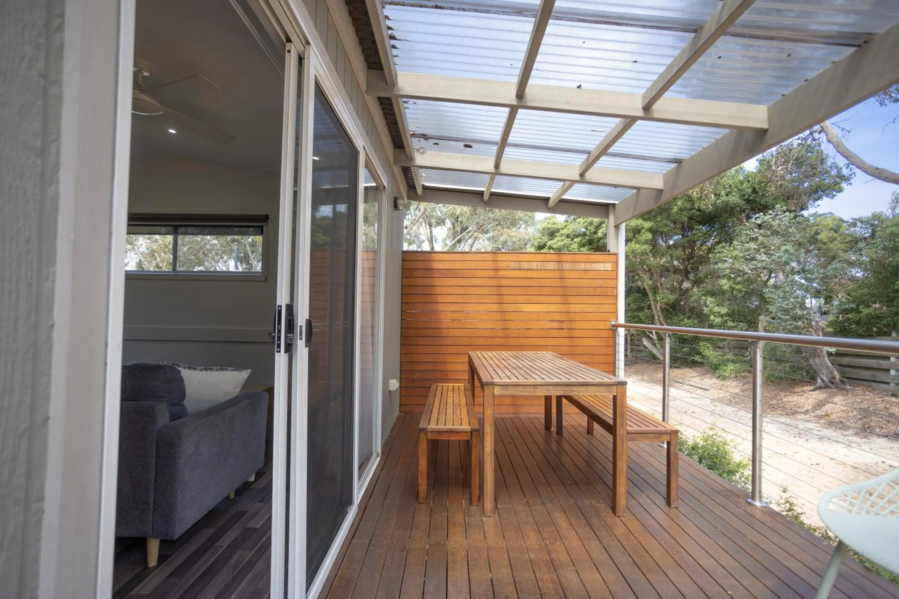 Patio in BIG4 Aireys Inlet