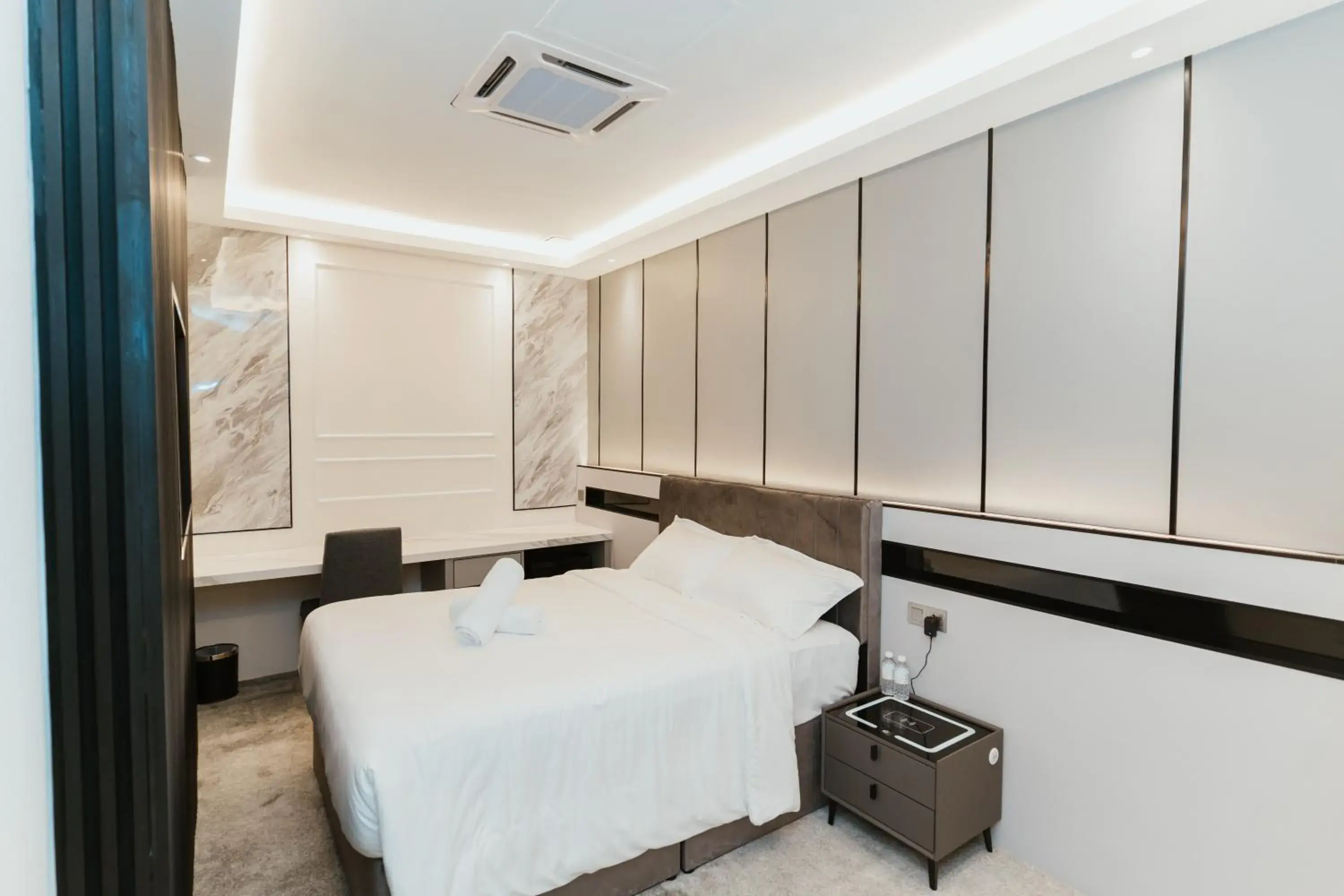 Bed in Brilliant Hotel Dan Spa Bed in Brilliant Hotel Dan Spa